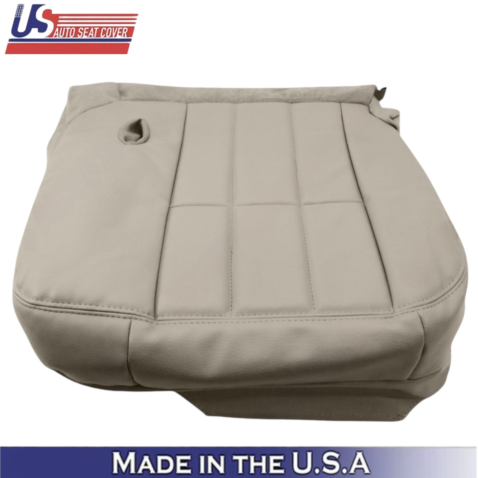 2003-2005 For Mercury Grand Marquis Leatherette Passenger Seat Covers Parchment