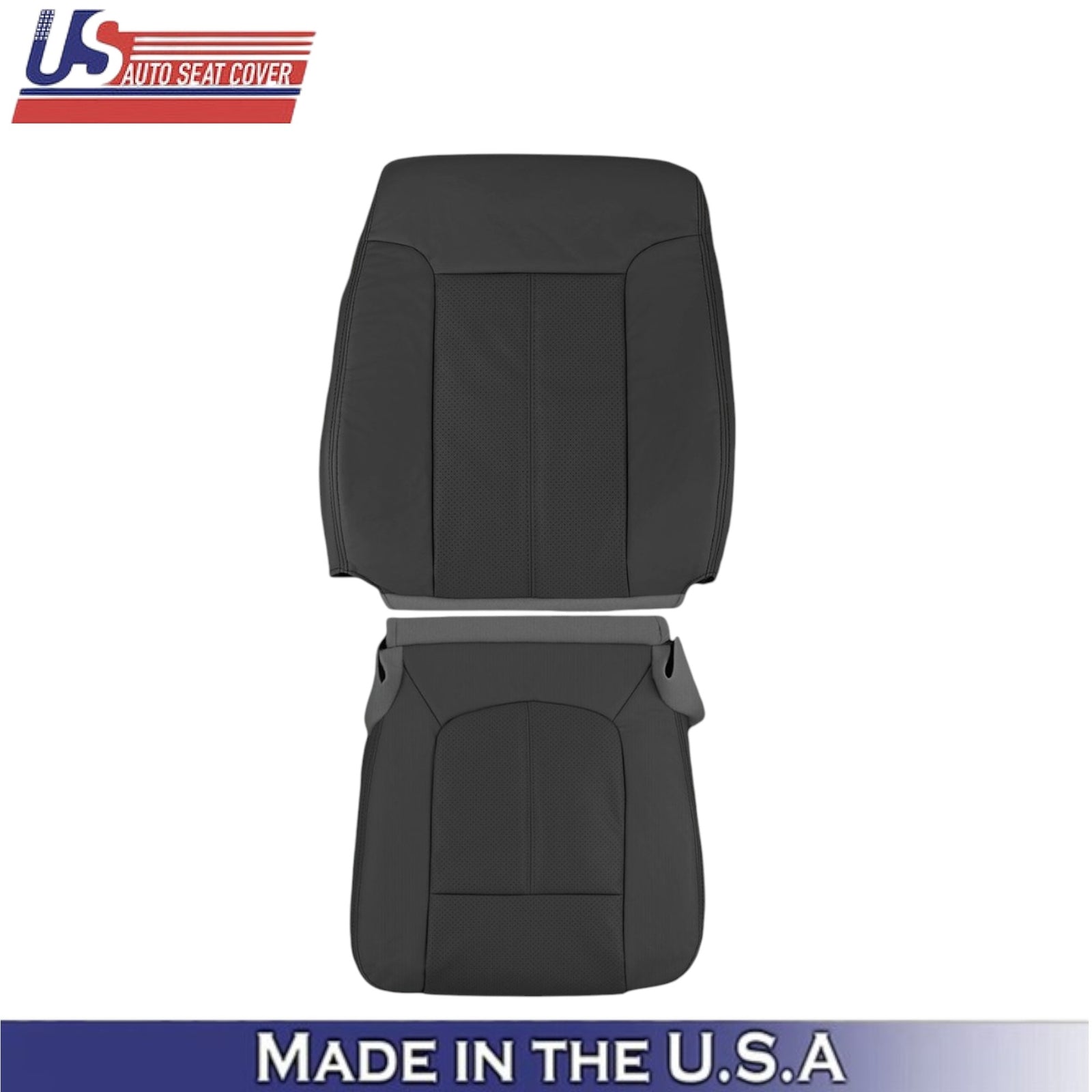 2011-2016 For Ford F250 F350 XL Leatherette Driver Side Replacement Covers Black
