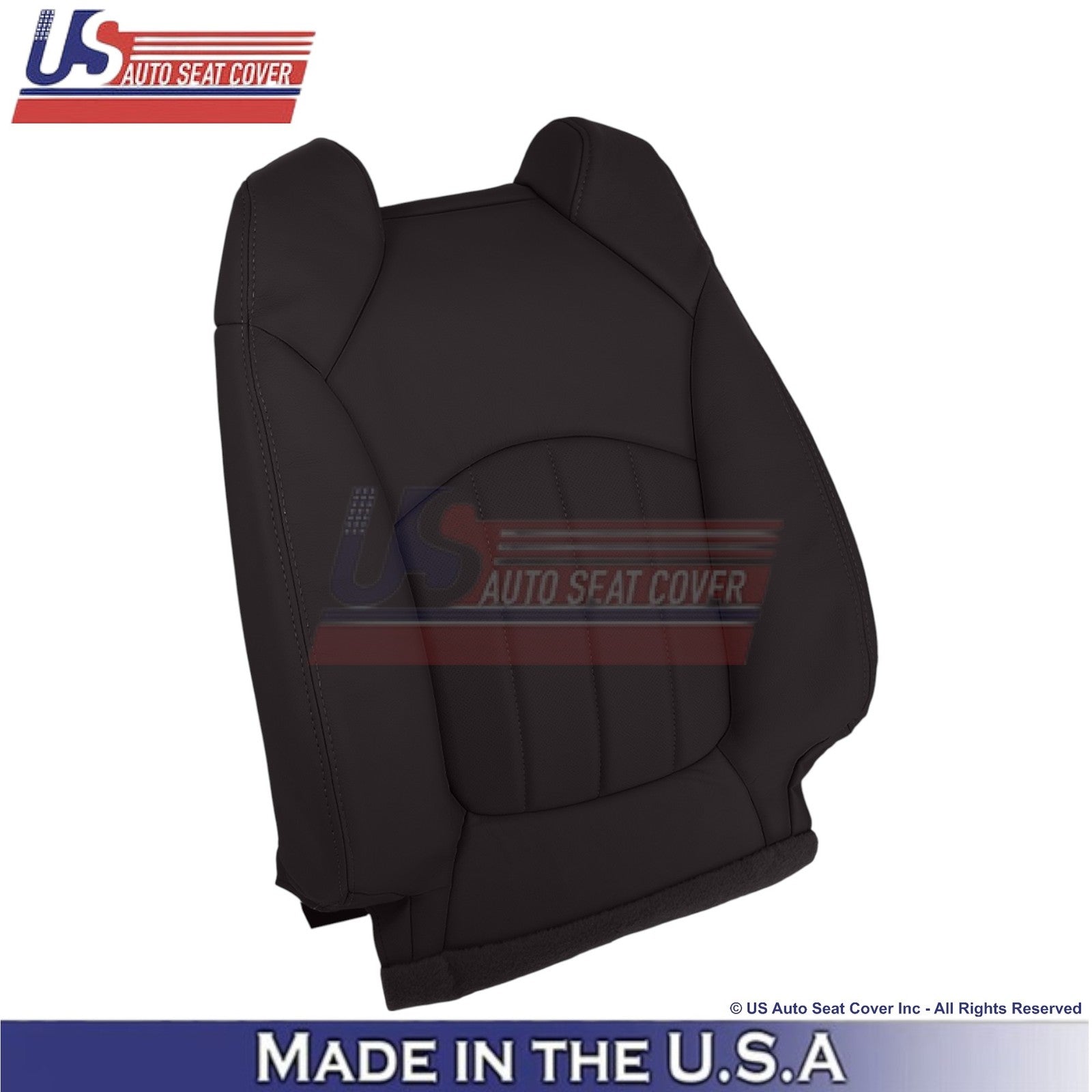 2013-2017 For Buick Enclave Leatherette Driver Top Replacement Seat Covers Cocoa