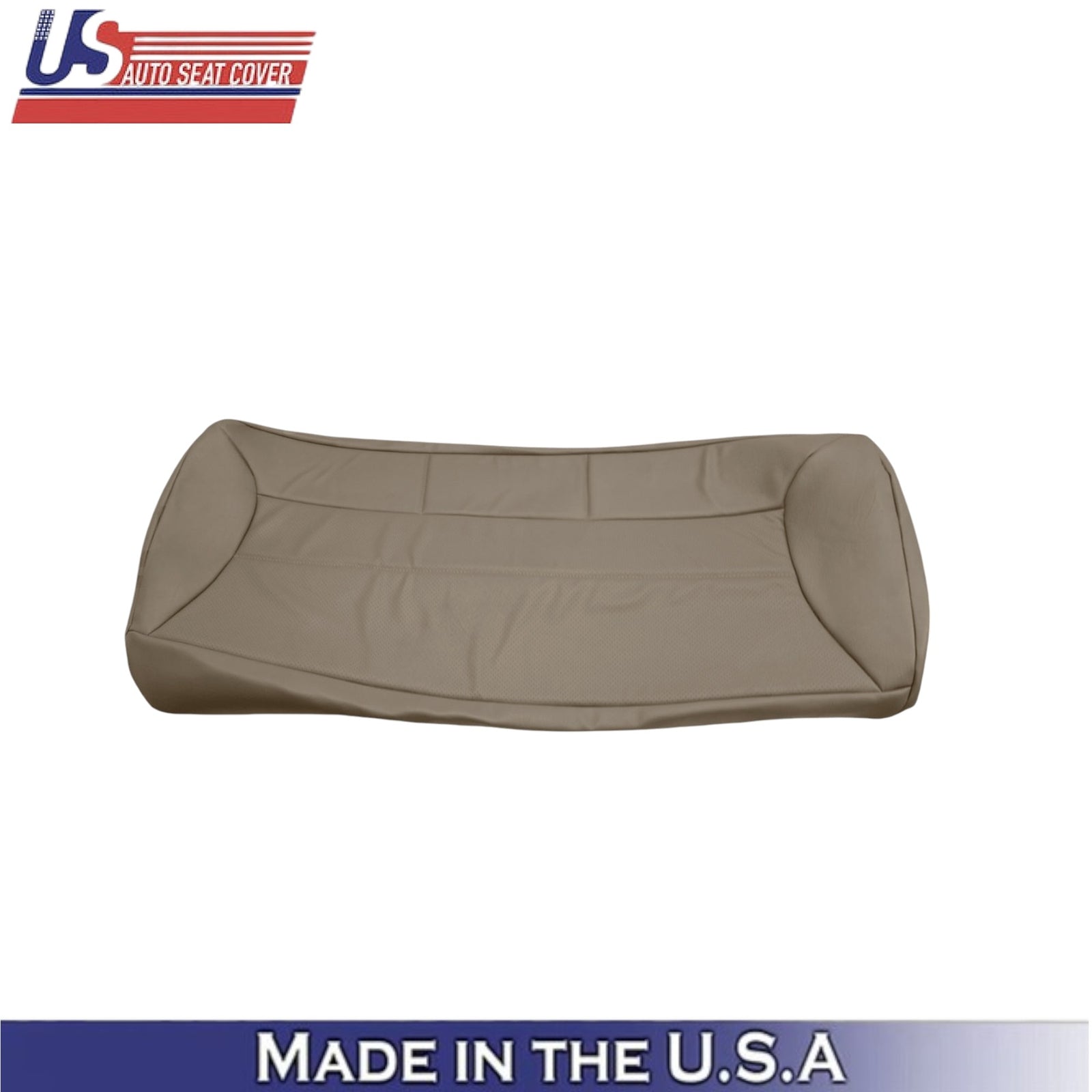 1992 - 1996 Ford Bronco Eddie Bauer Leatherette Rear Bottom Bench Seat Cover Tan