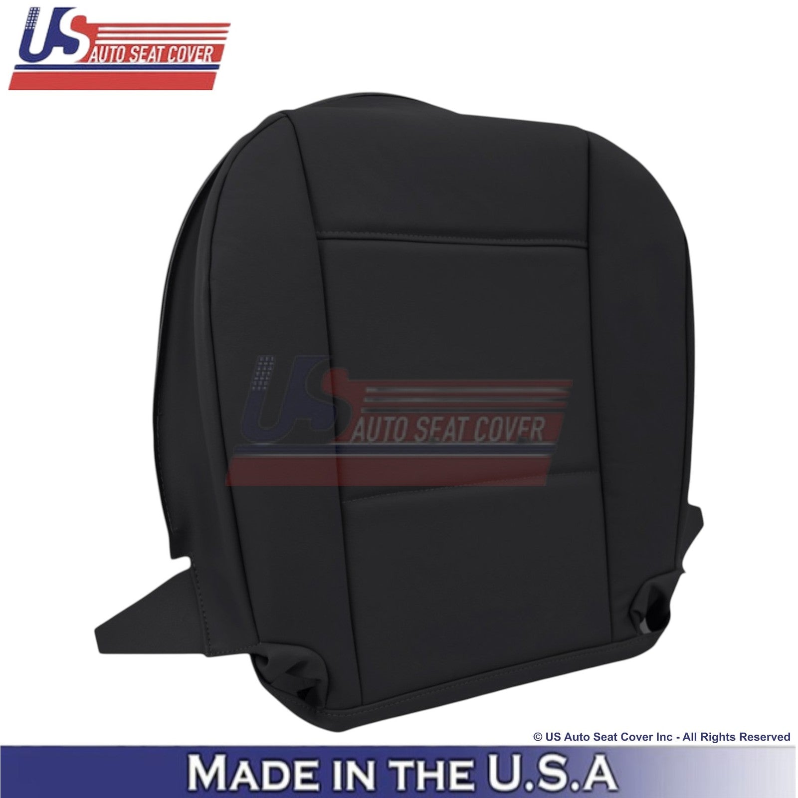 1998-2005 For BMW 3 Series E46 Genuine Leather Front Bottom Seat Covers Black