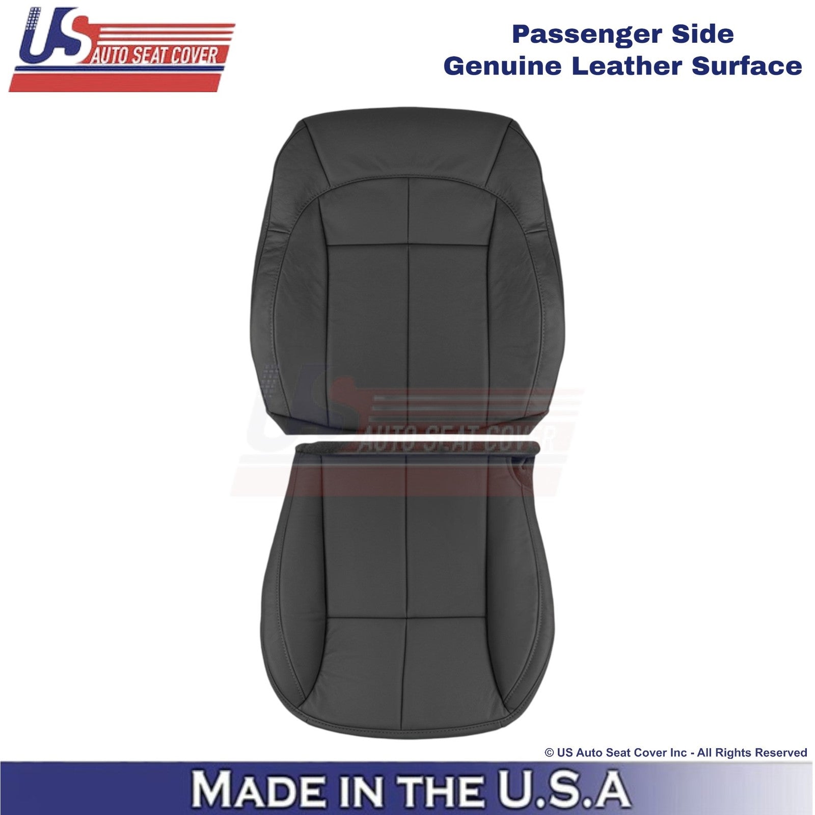 2001-2004 For Jeep Grand Cherokee Genuine Leather Front Covers Dark Slate Gray