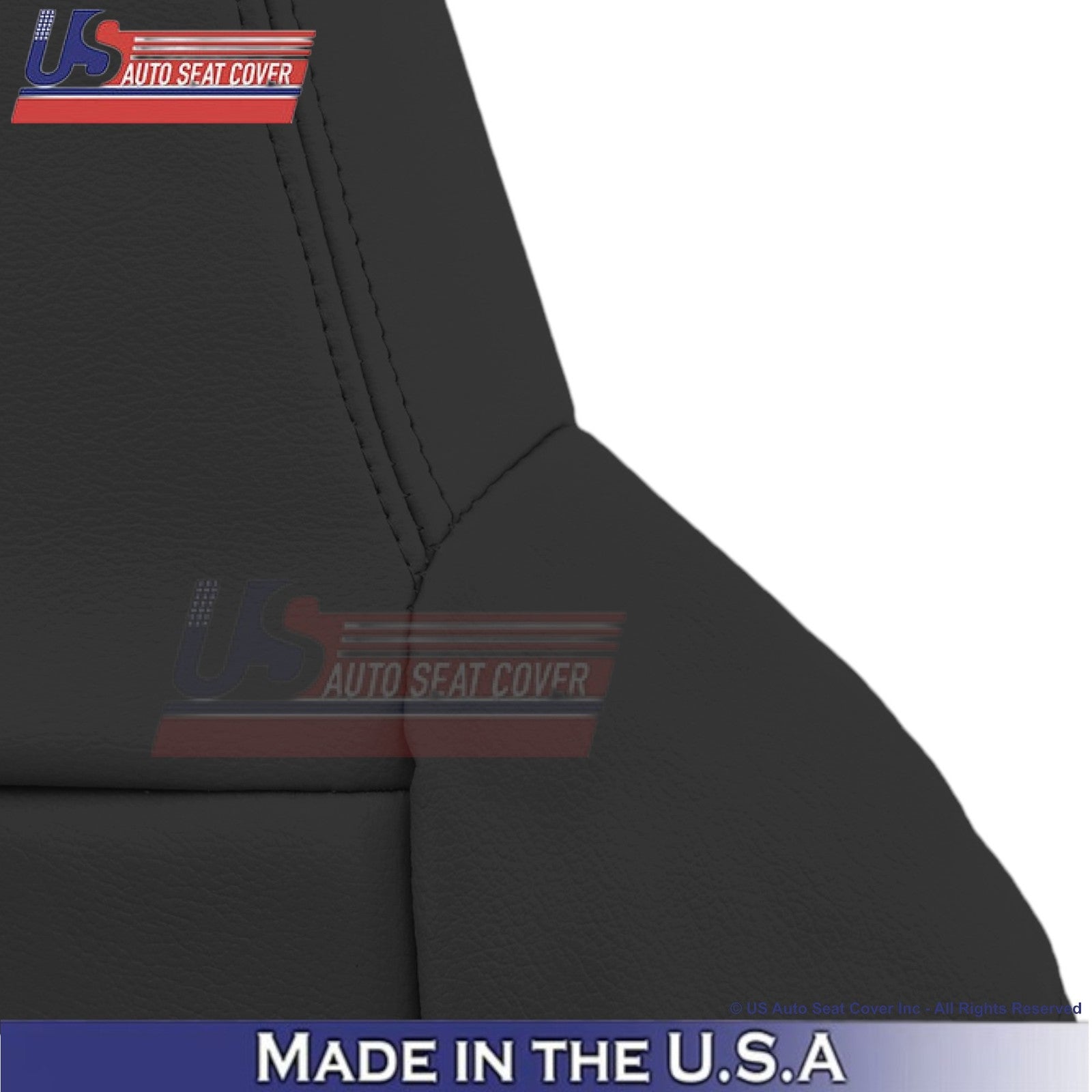 2004-2007 Fits Ford F250 F350 Lariat Leatherette Driver Top OEM Seat Cover Dark