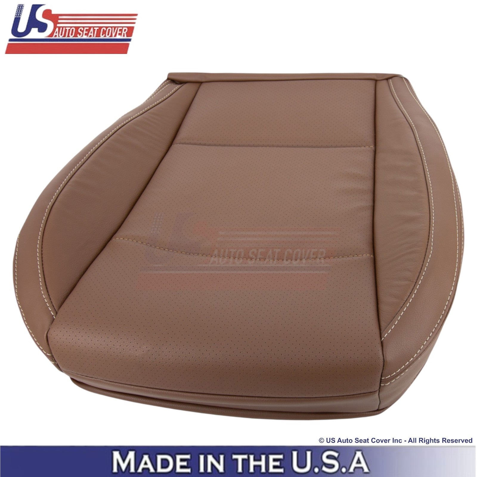 2015-2017 For Subaru Outback Leatherette Passenger Side Replacement Covers Brown