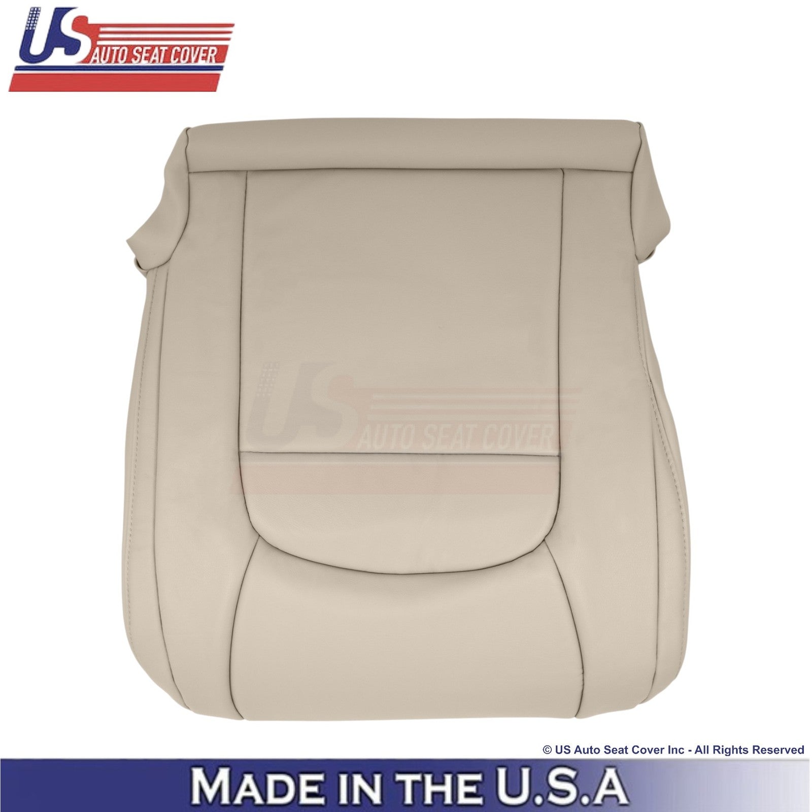 2008-2021 For Toyota Land Cruiser Leatherette Passenger Bottom Cover Sand Beige