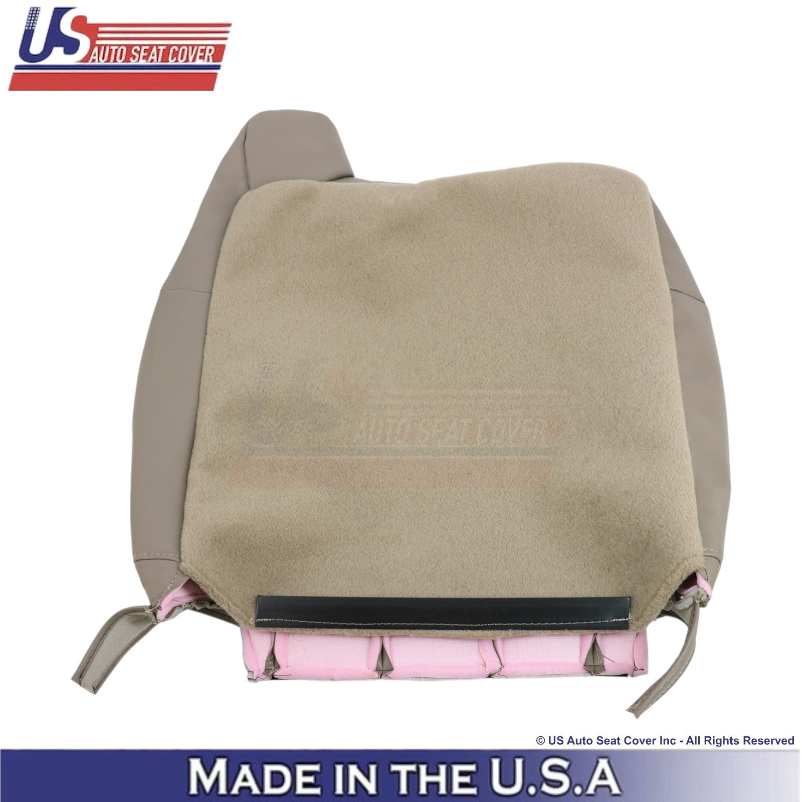 2001-2002 For Chevy Silverado W/T Leatherette Driver Side Covers Medium Neutral