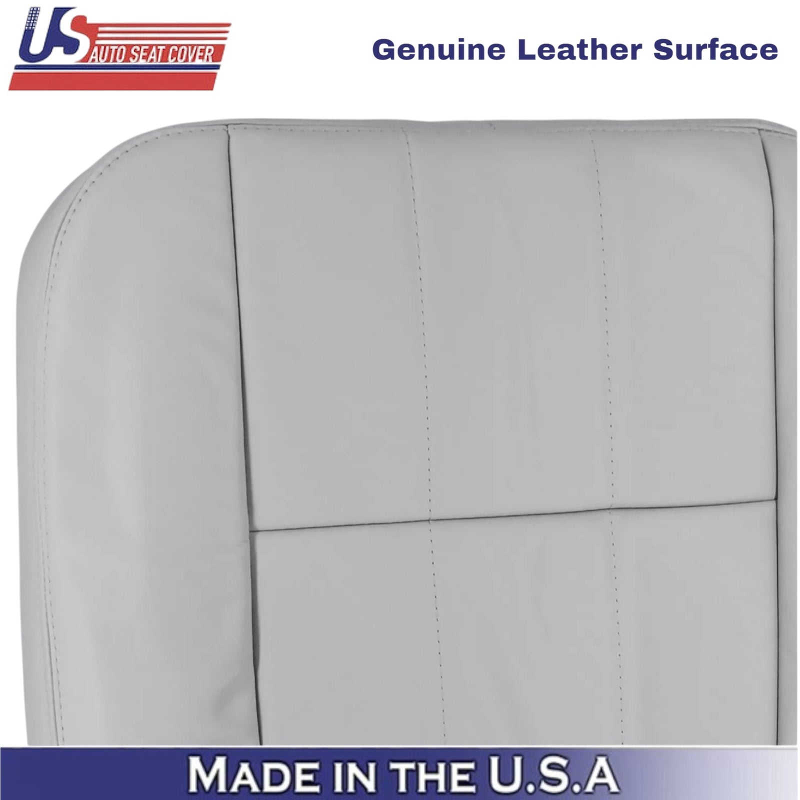 2003-2005 For Mercury Grand Marquis Leather Passenger Seat Covers Light Flint