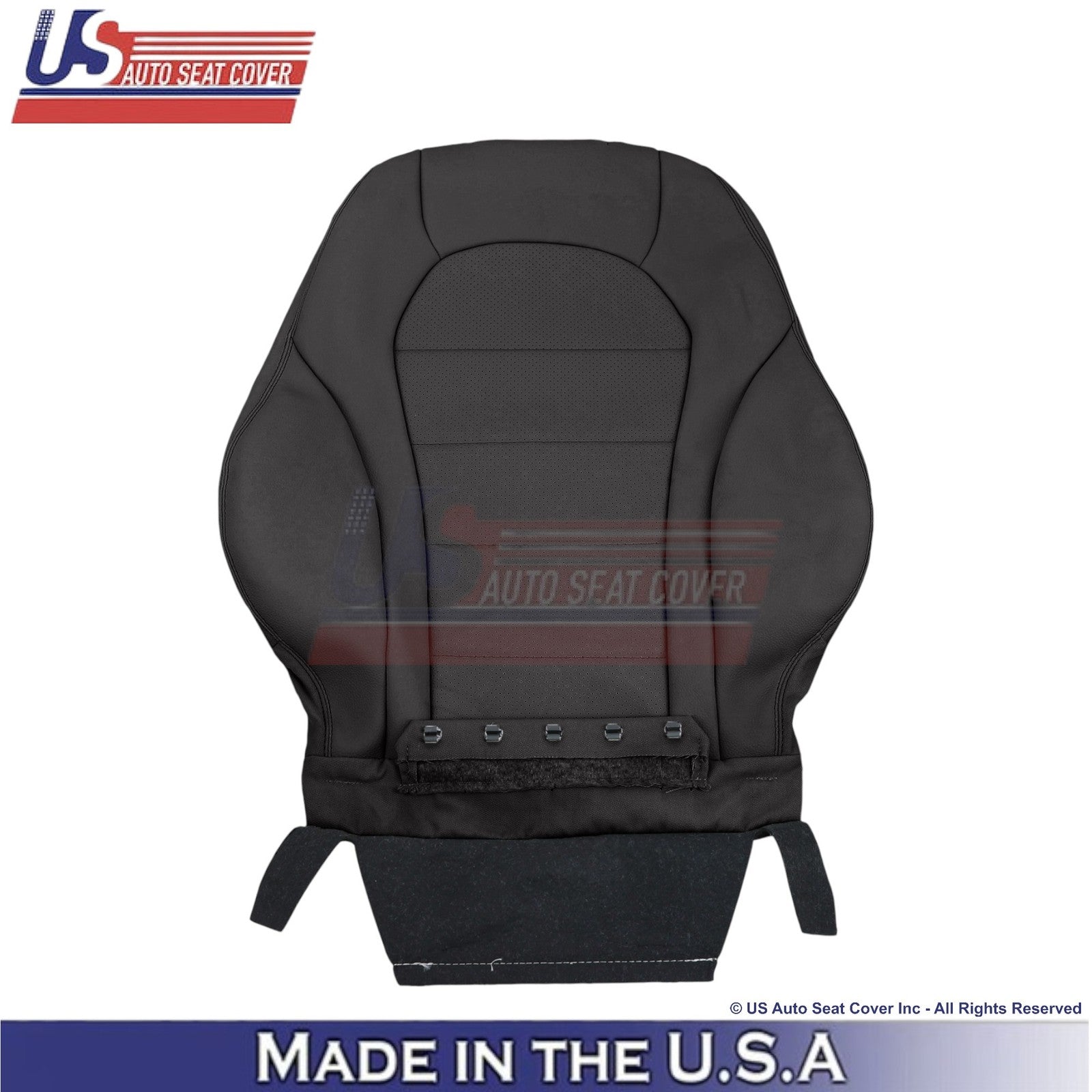 2016-2021 For Mercedes Benz GLC Class Leather Front Top Replacement Covers Black