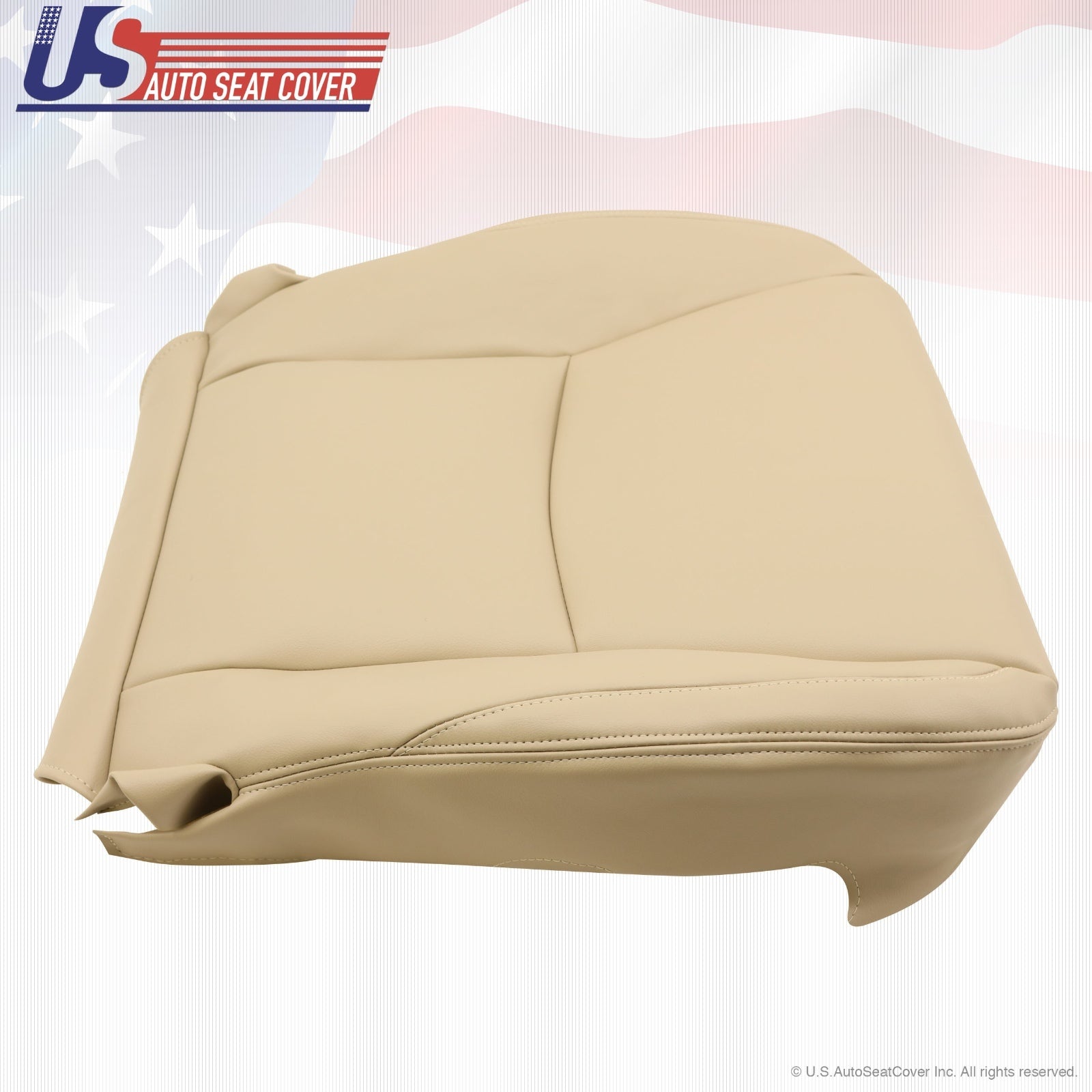 Fits 2003-09 LEXUS GX470 DRIVER SIDE LOWER LEATHER CUSHION COVER REPLACEMENT TAN