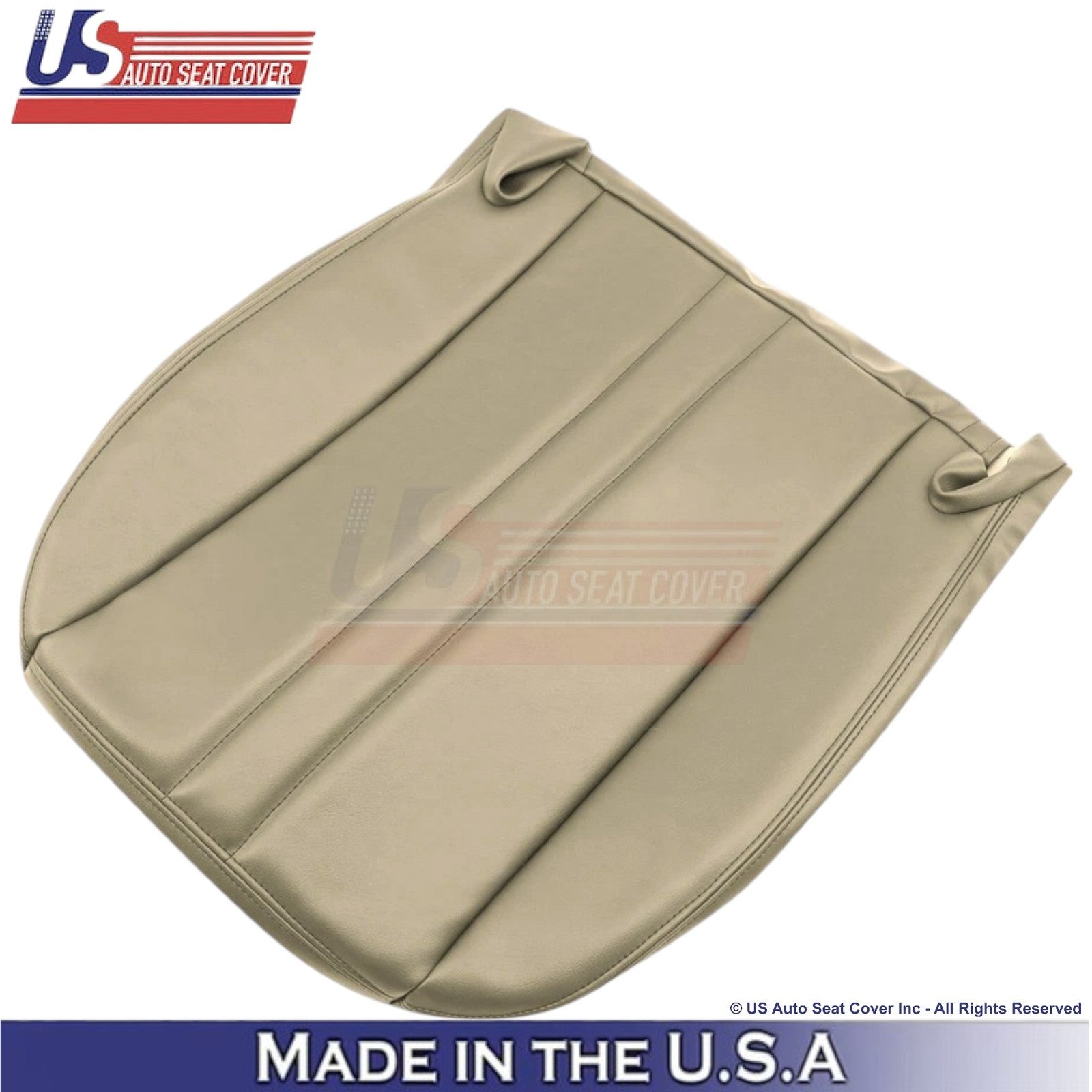 1996-2025 Fits GMC Savana Bottom Leatherette Replacement Seat Covers Neutral