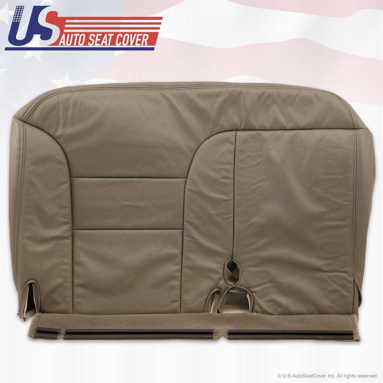 Chevy 1995 to 1999 K1500 K2500 Driver Bench Seat Cover "Tan" 60/40 configuration