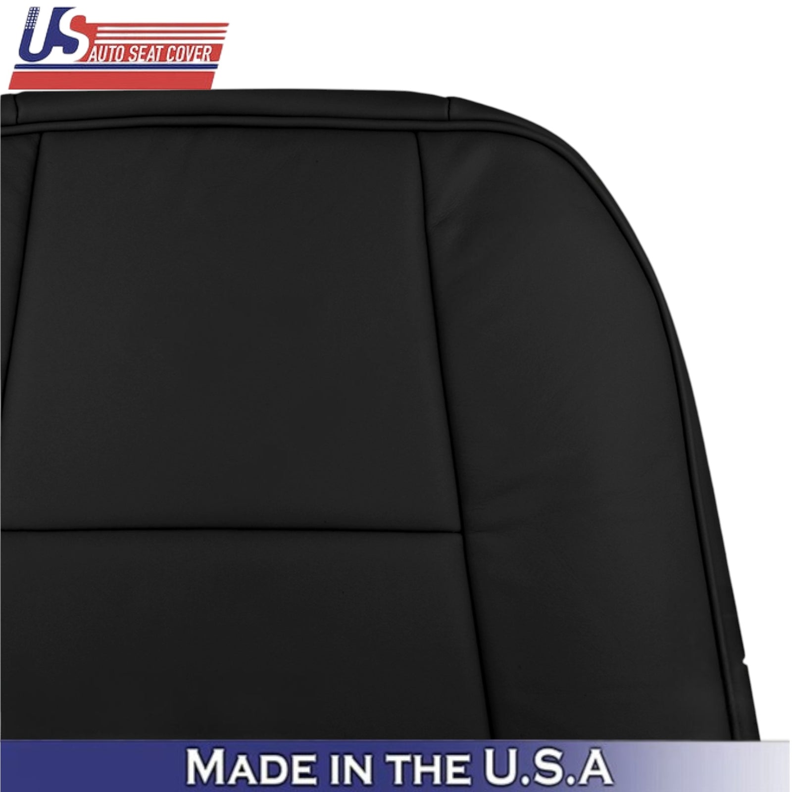 1999-2004 For Ford Mustang V6 Leatherette Passenger Top Seat Cover Dark Charcoal