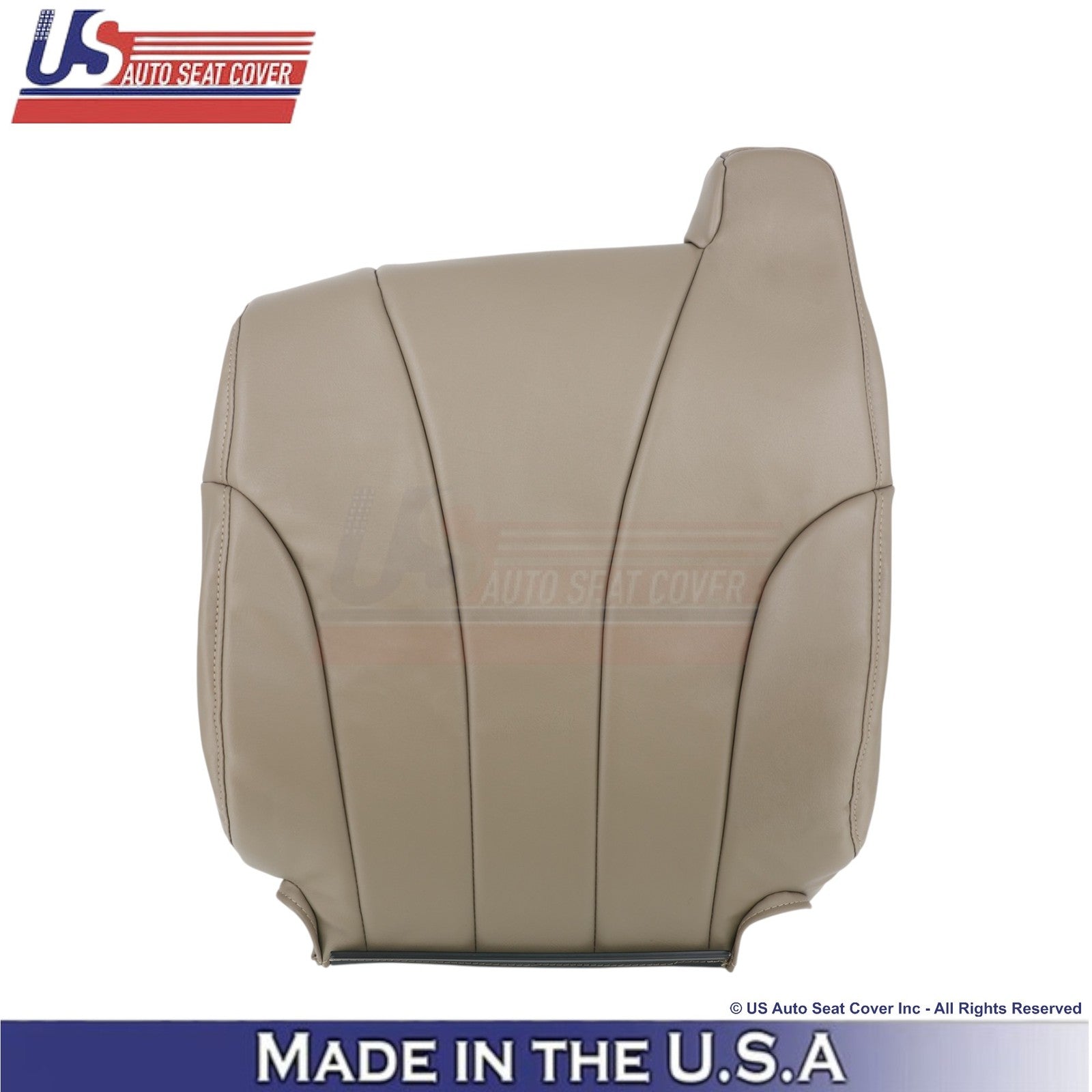 2001-2002 For Chevy Silverado W/T Leatherette Driver Side Covers Medium Neutral