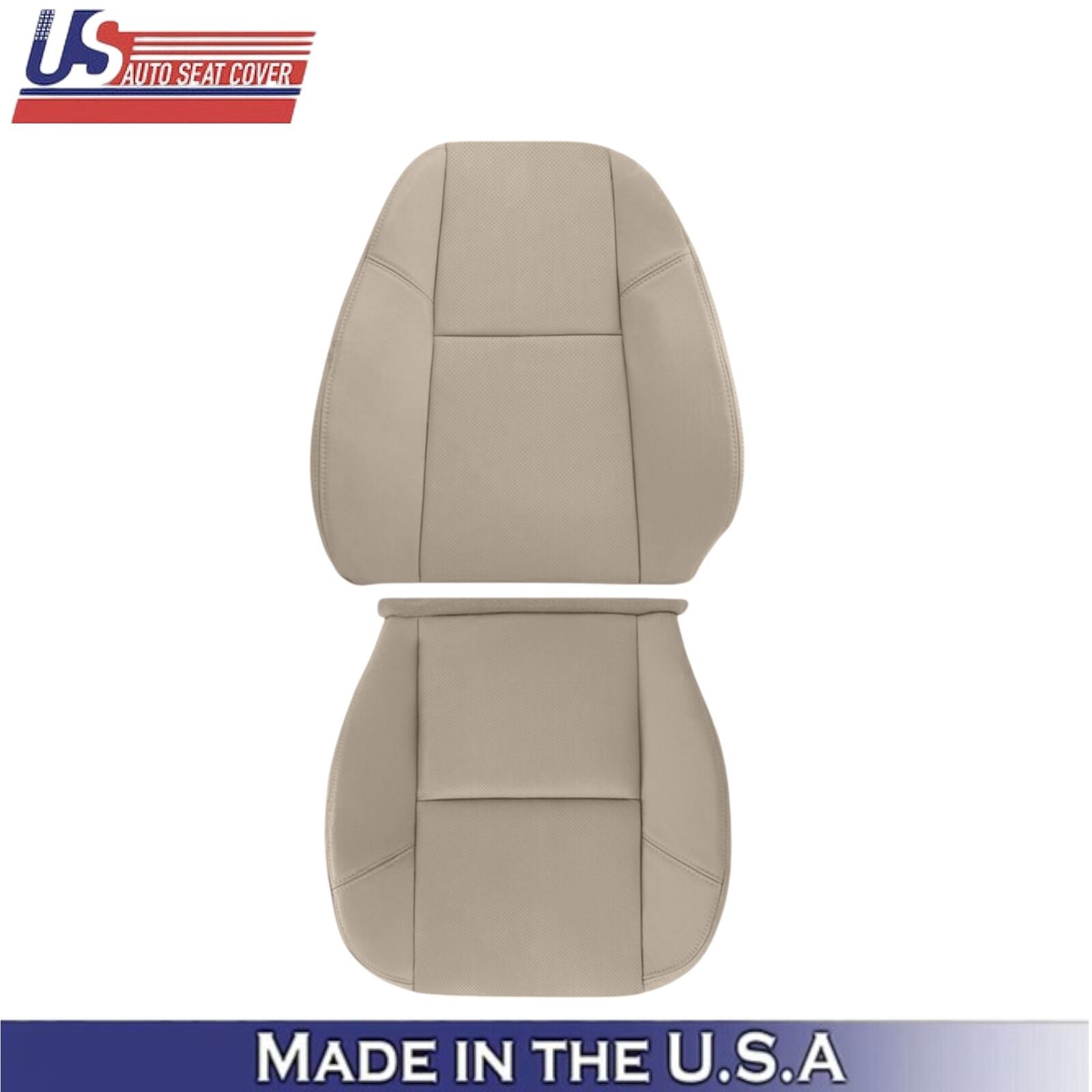 2012-2014 For Chevy Silverado 1500 Leatherette Passenger Side Covers Tan