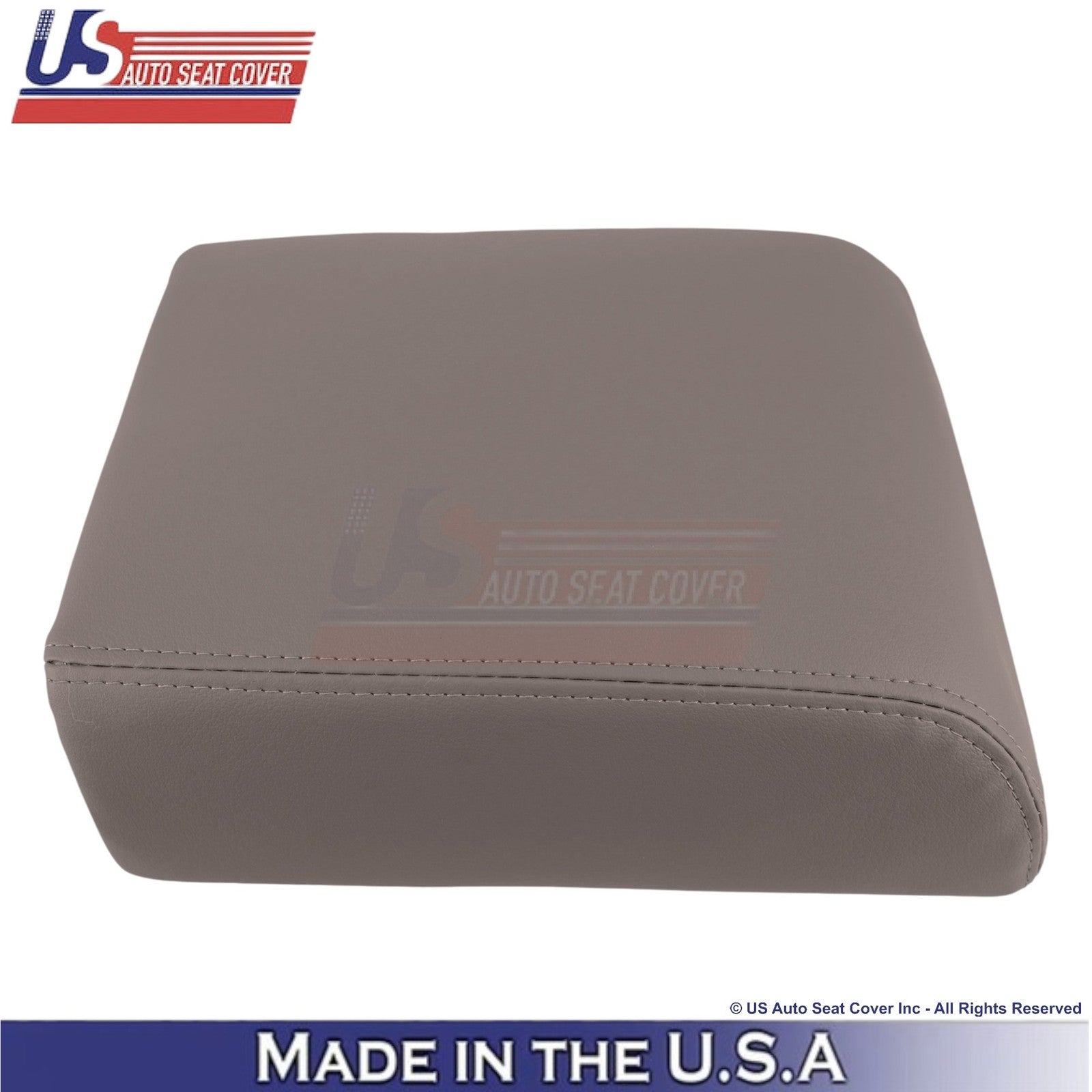 2004-2008 Fits Ford F-150 Genuine Leather Center Console Cover Medium Stone