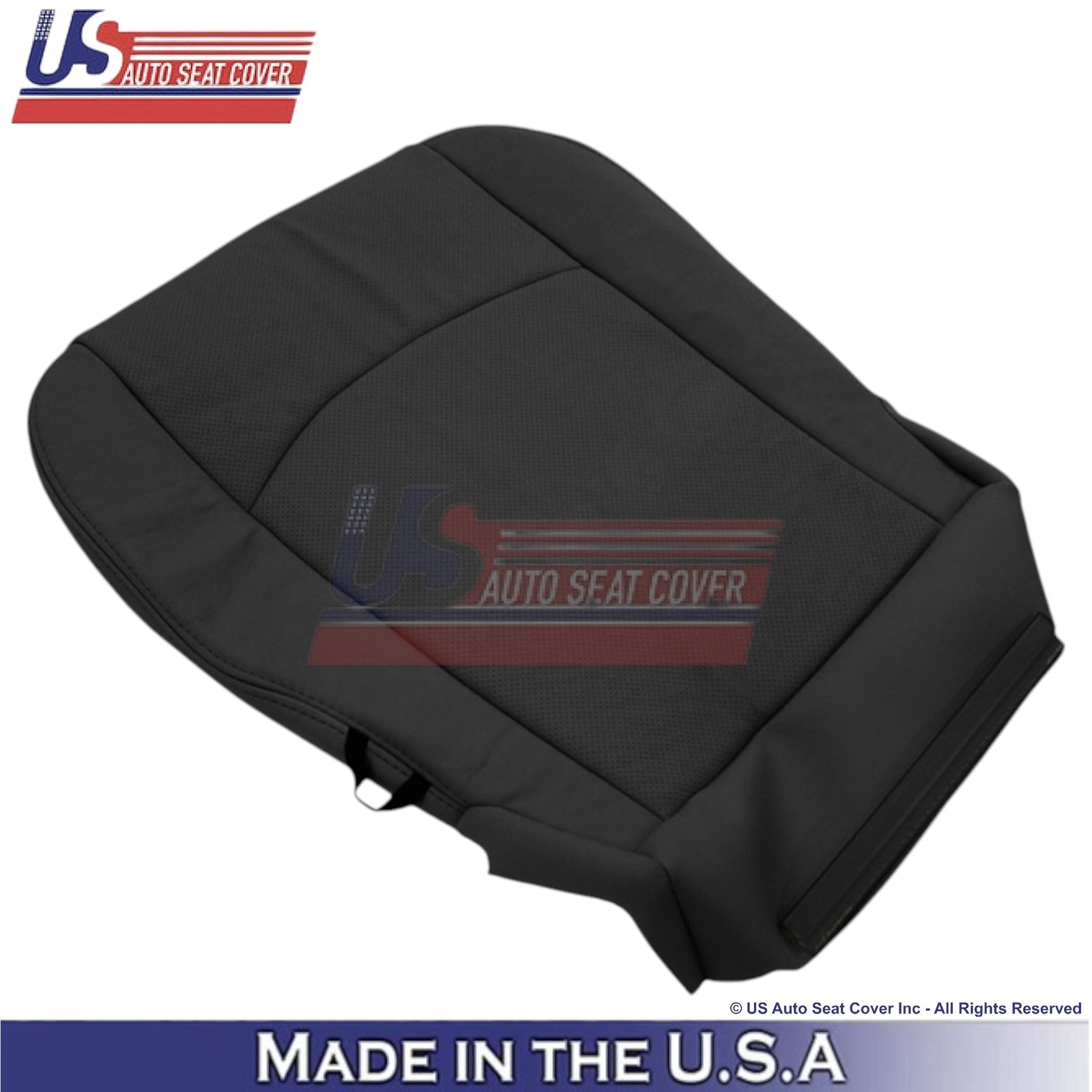 2013-2018 For Dodge Ram 1500 2500 Laramie Leatherette Driver Bottom Cover Black