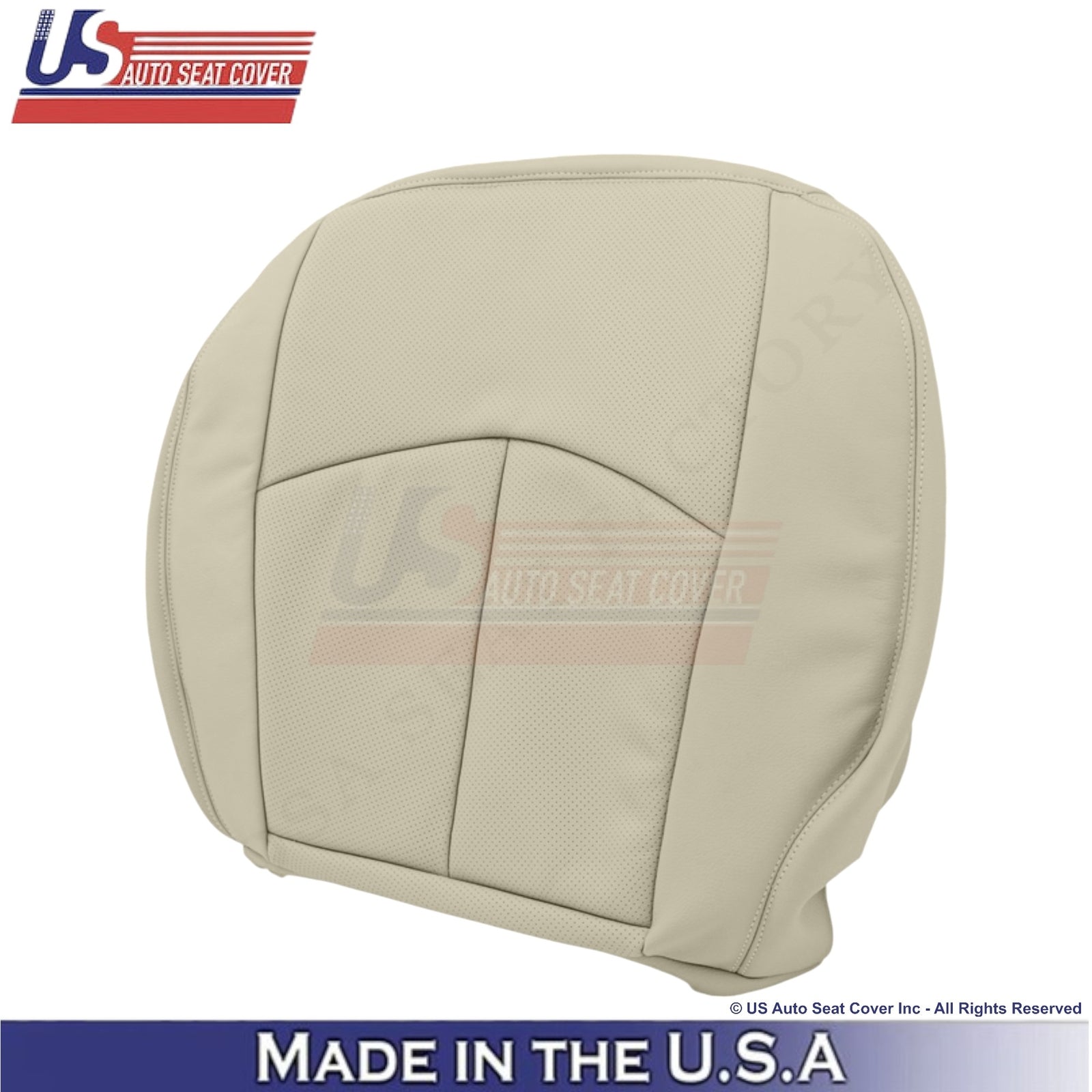 2002-2009 For Mercedes-Benz E-Class Leather Bottom Replacement Seat Covers Beige