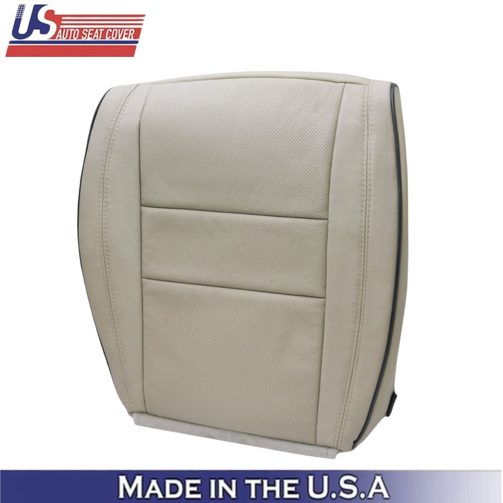 2011-2021 For Jeep Grand Cherokee Leatherette Driver Bottom Seat Cover Tan