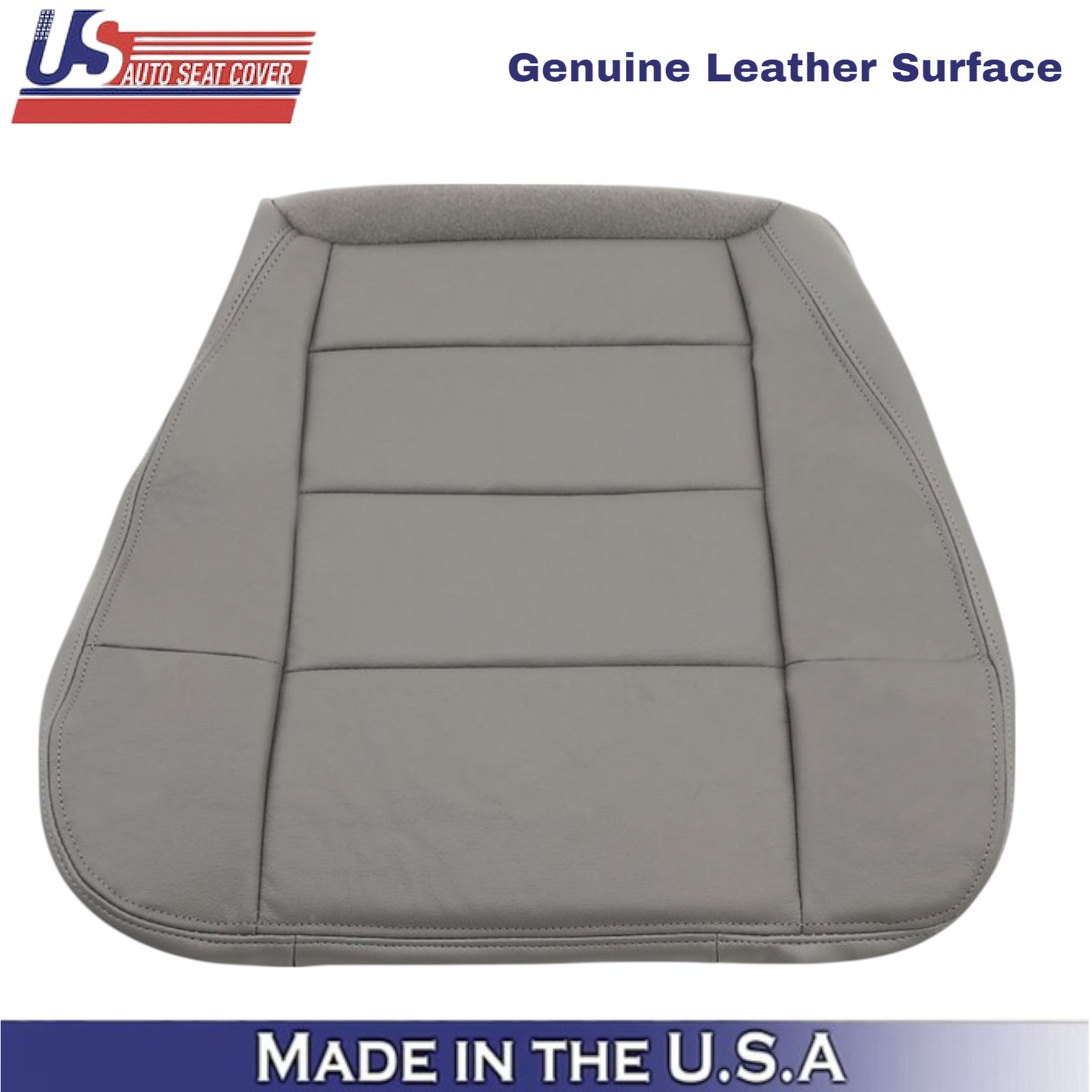 2001 to 2003 for Ford F150 Lariat leather Front Seat Covers Medium Graphite