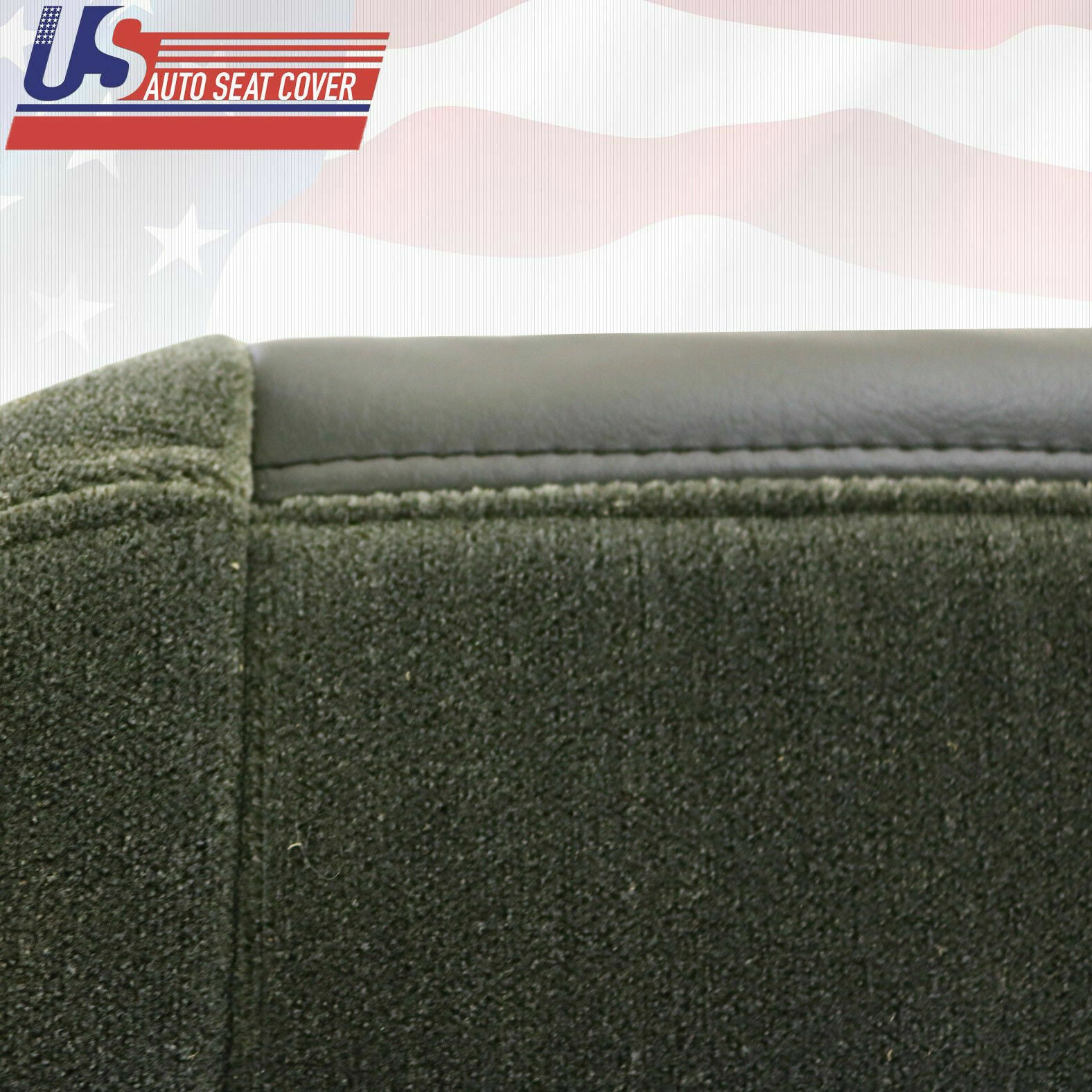 2003 2004 Chevy Silverado 2500 DRIVER Bottom CLOTH Cover & Foam Cushion DK GRAY