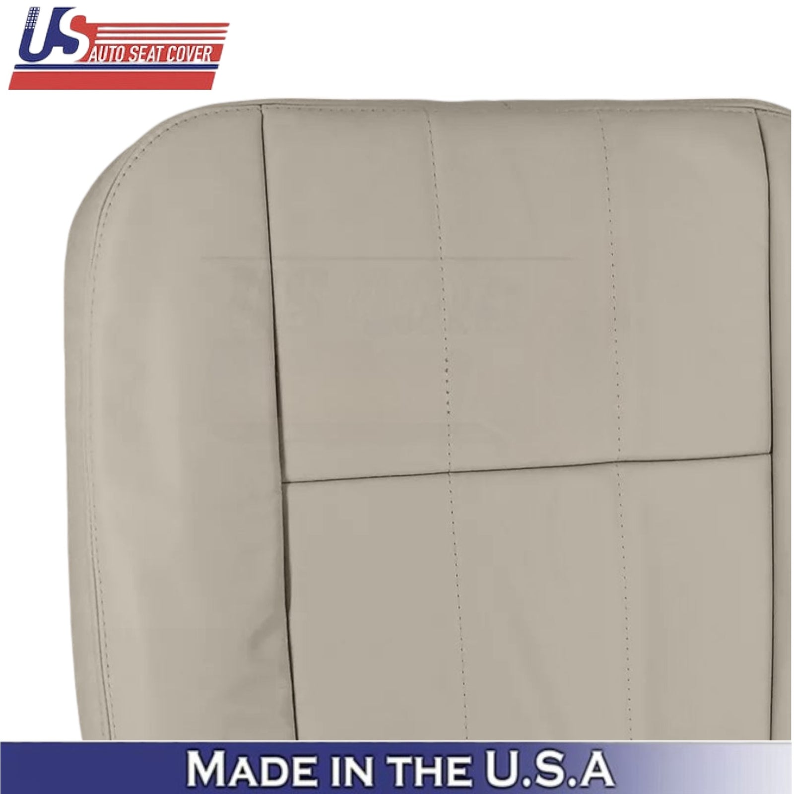 2003-2005 For Mercury Grand Marquis Leatherette Passenger Seat Covers Parchment