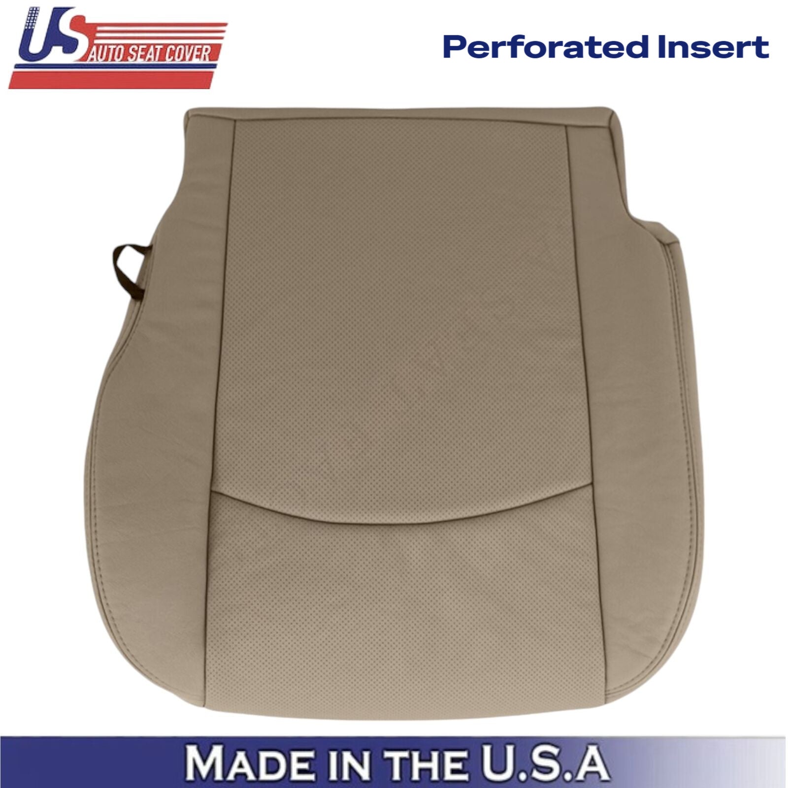 2009-2012 For Dodge Ram 1500 2500 Laramie Leatherette Driver Bottom Cover Tan