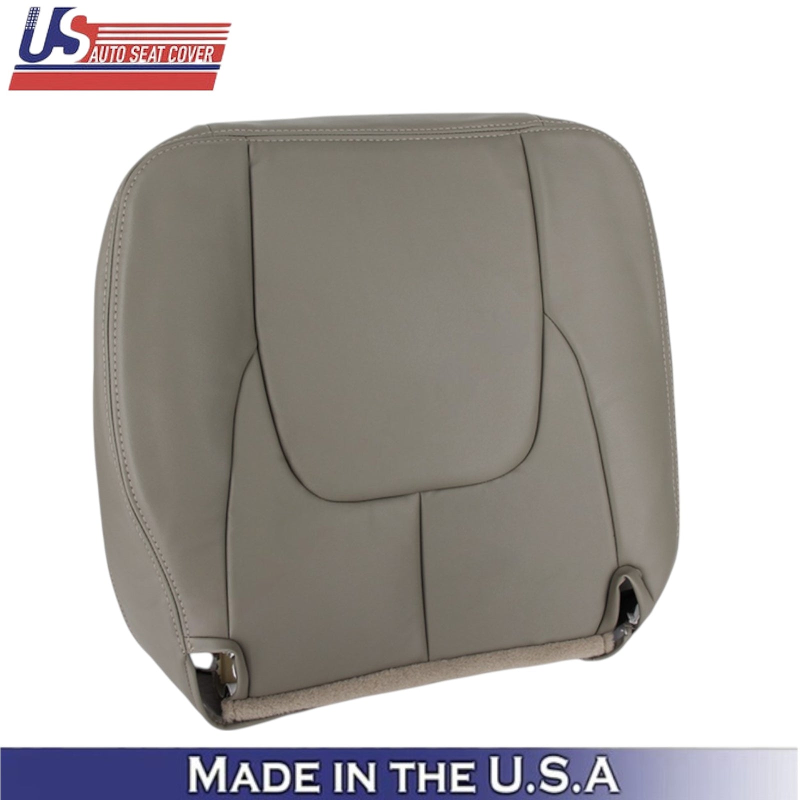 2002-2003 For Dodge Ram 1500 2500 Laramie Leatherette Front Seat Covers Taupe
