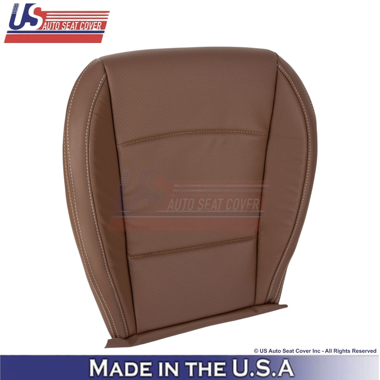 2015-2017 For Subaru Outback Leatherette Driver Side Replacement Covers Brown