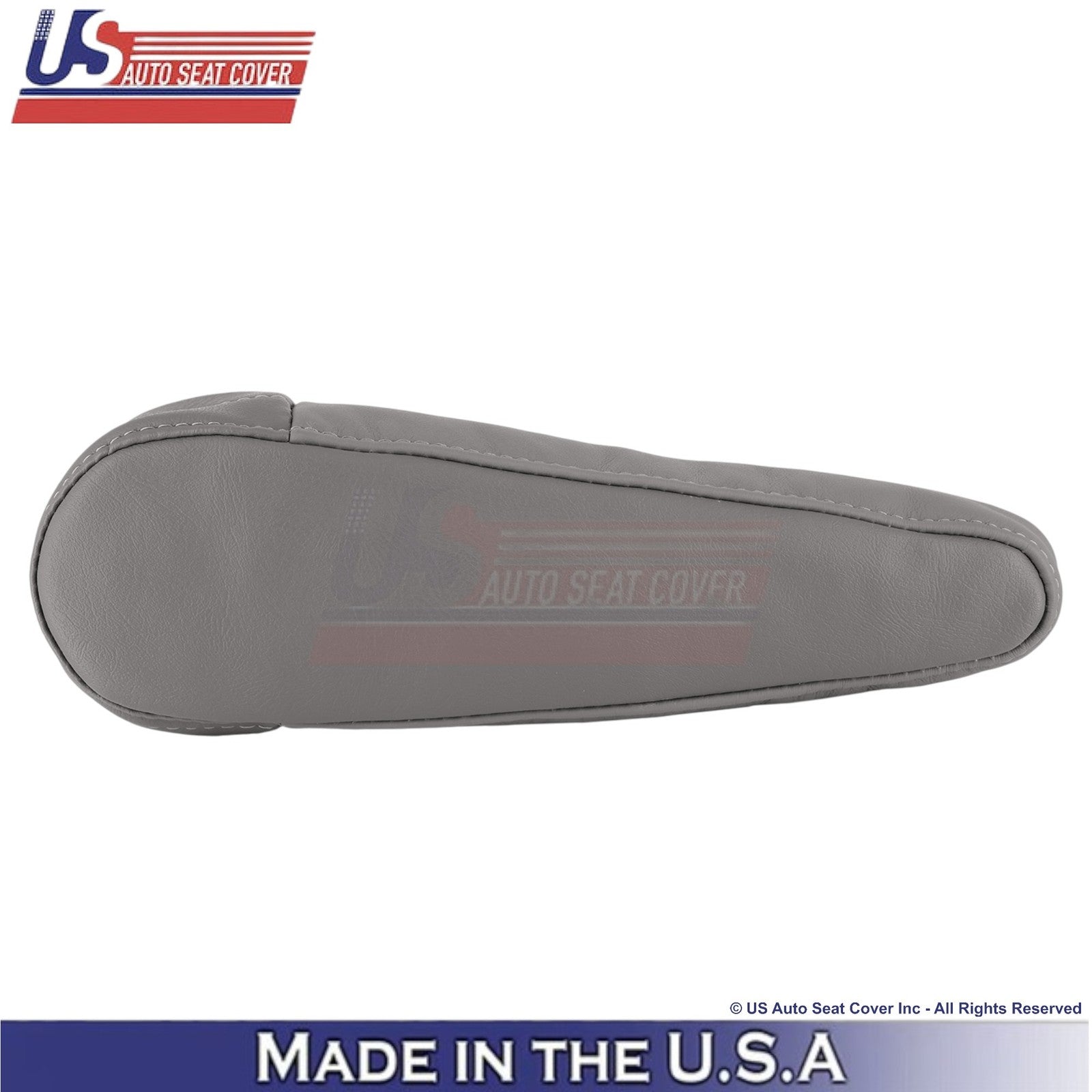 1998-2003 For Toyota Sienna Genuine Leather Passenger Armrest Cover Gray