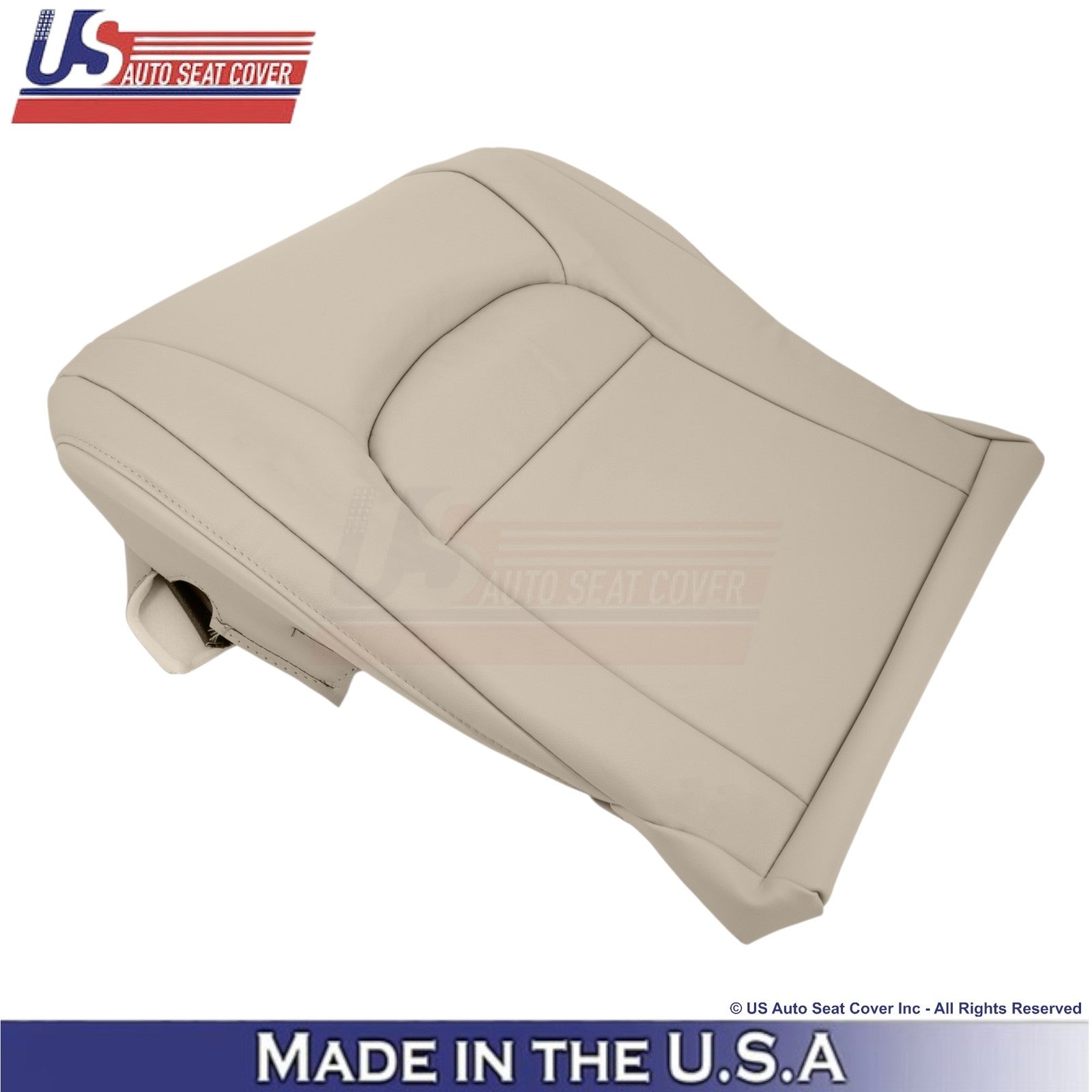 2008-2021 For Toyota Land Cruiser Leatherette Front Bottom Covers Sand Beige
