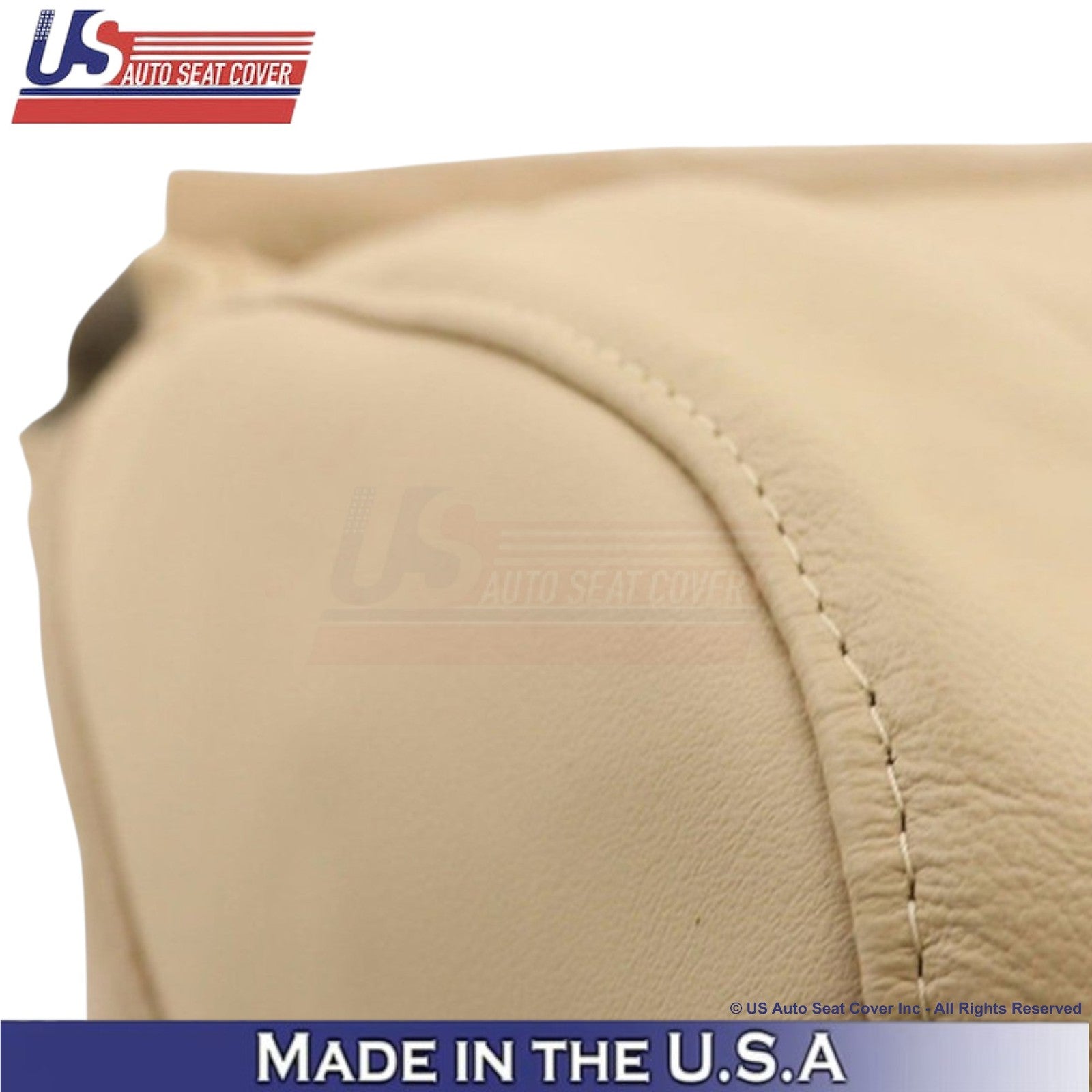 2010-2015 For Lexus RX350 RX450 Leather Perf. Driver Bottom Seat Cover Parchment