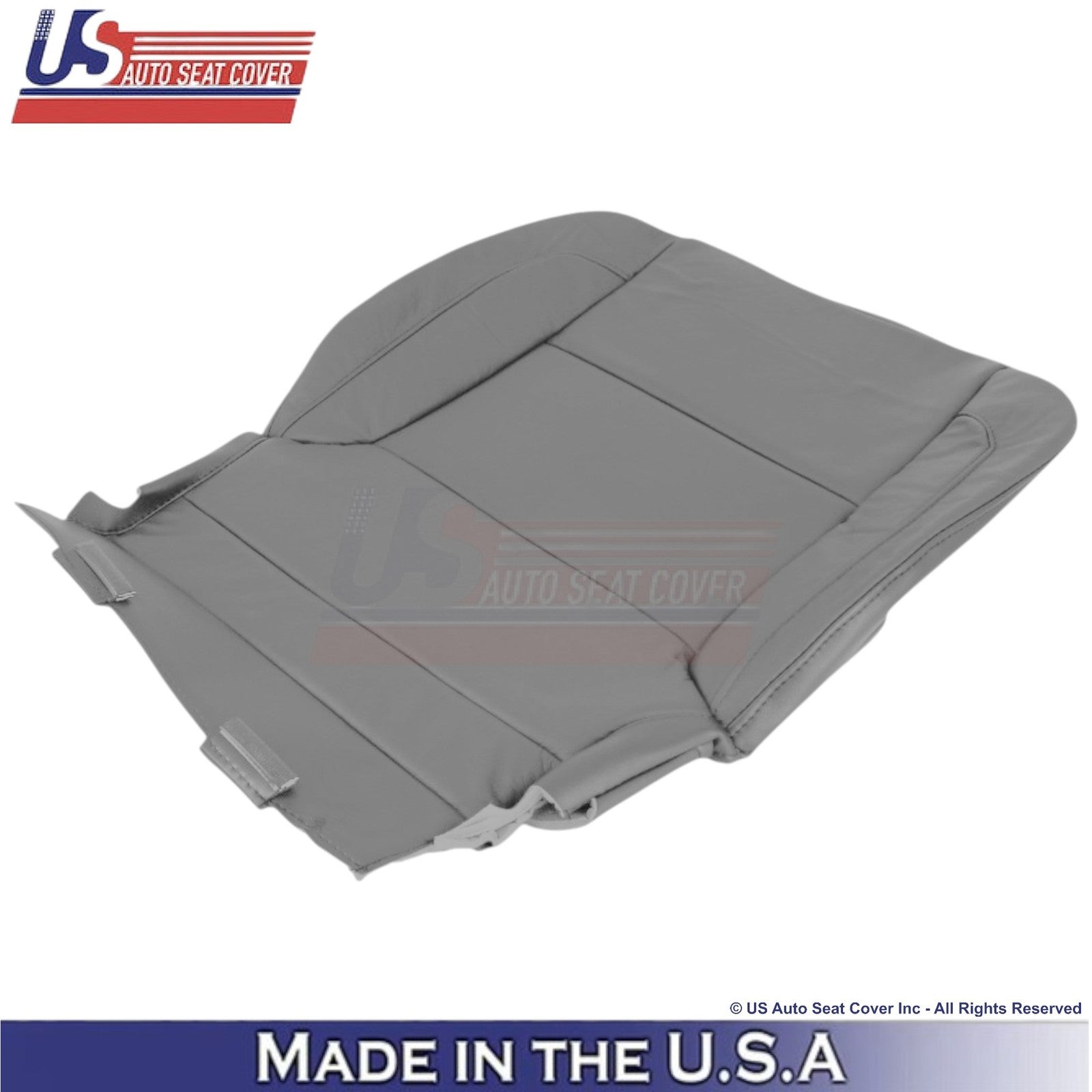 2014-2019 For Chevy Silverado 1500 LT Leatherette Passenger Side Covers Gray