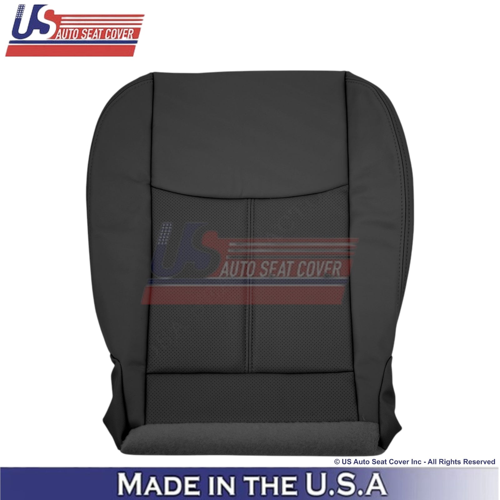 2013-2020 For Nissan Pathfinder Leather Driver Bottom Replacement Cover Charcoal