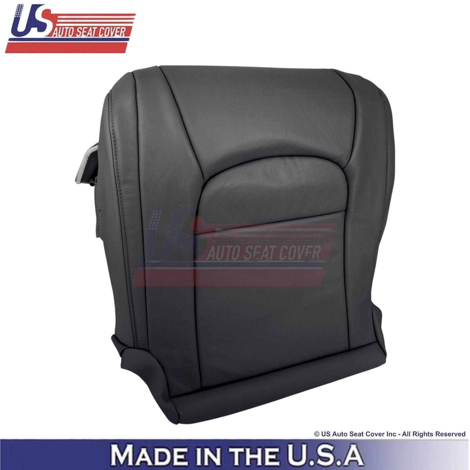 2008-2021 For Toyota Land Cruiser Leatherette Front Bottom Seat Covers Black