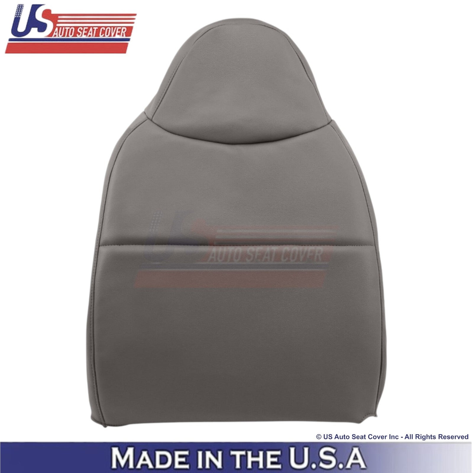 2008-2010 Fits Ford F250 XL Leatherette Driver Side Seat Covers Medium Dk. Stone