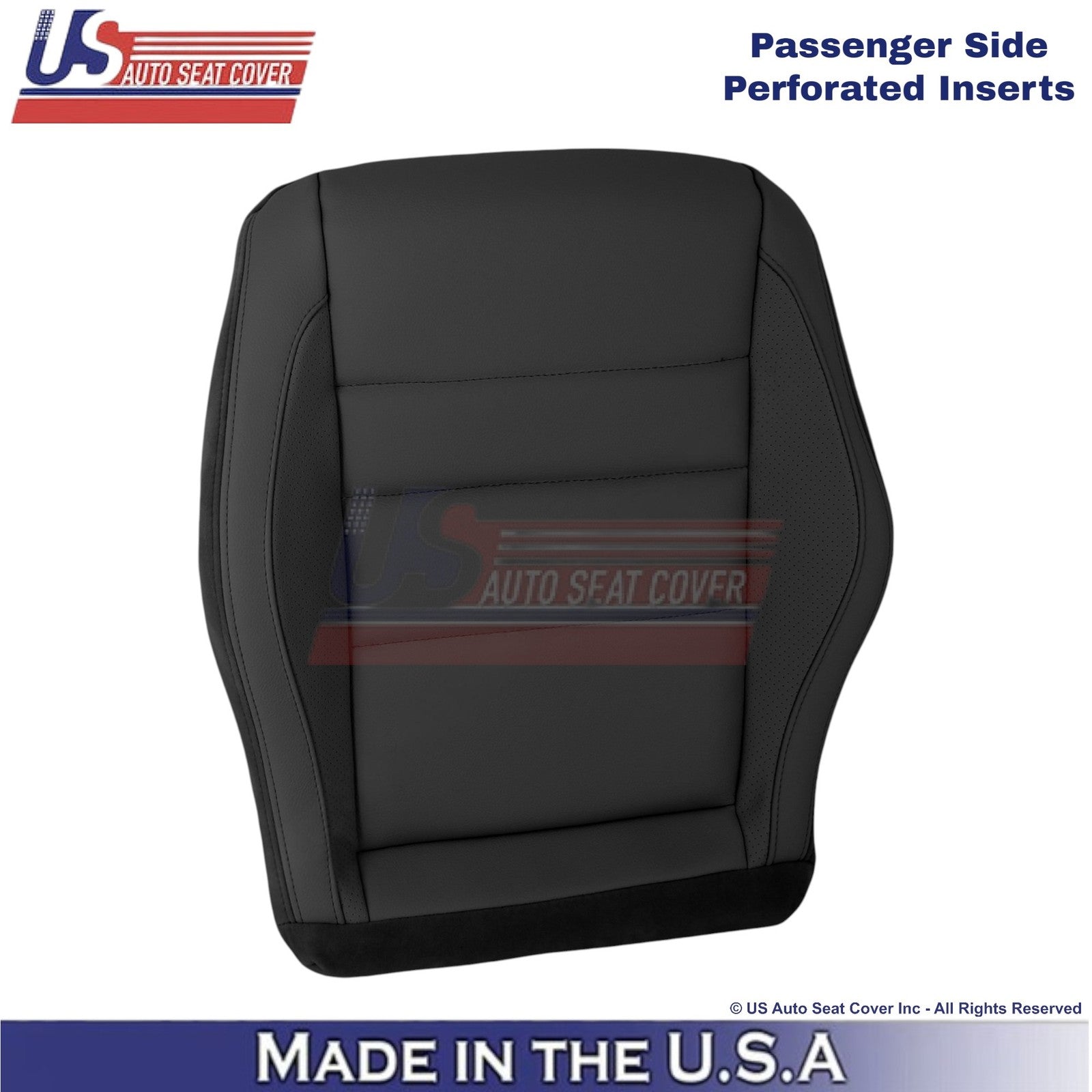 2010-2017 For Mercedes Benz E350 Coupe Leatherette Passenger Bottom Cover Black