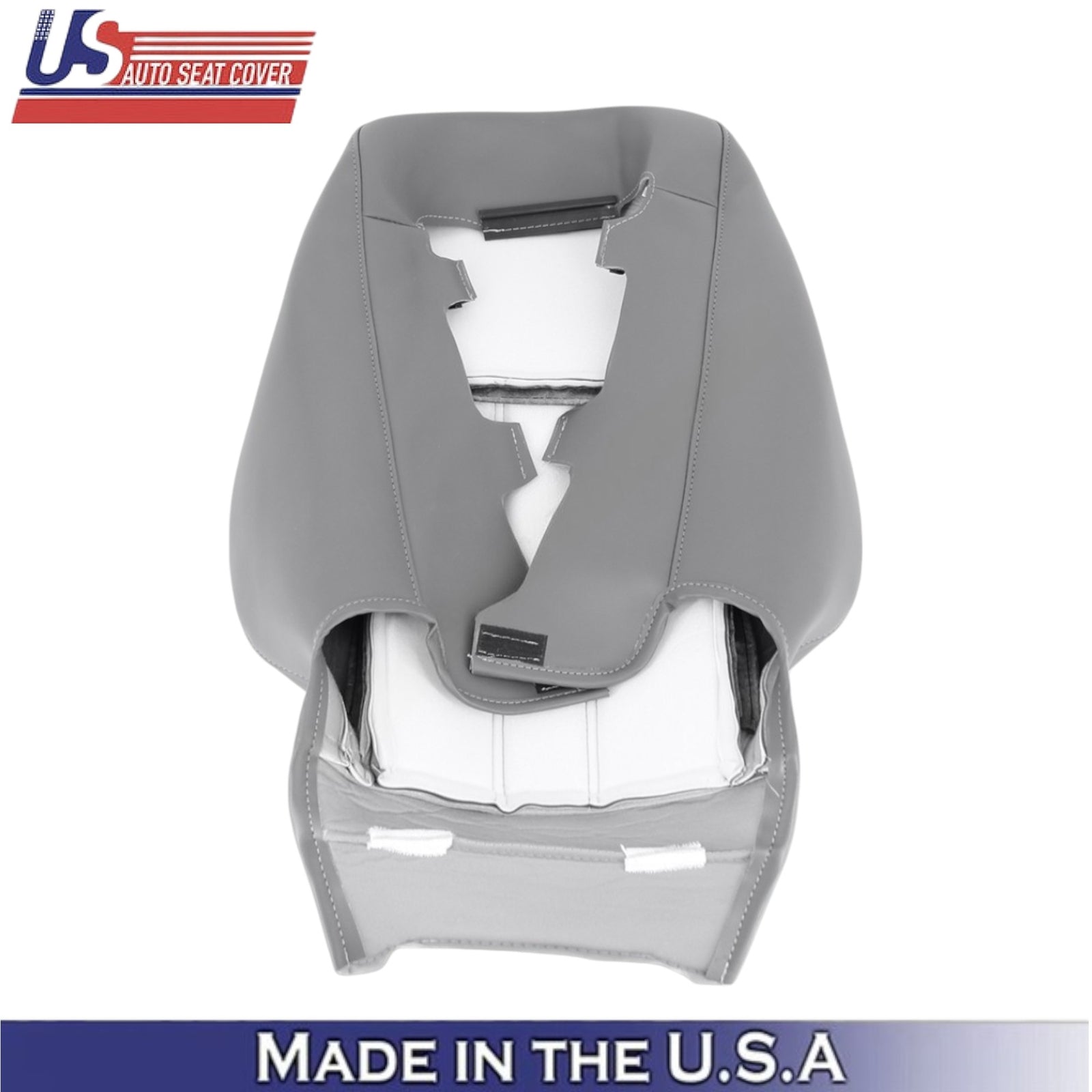2008-2016 For Chrysler Town & Country Leatherette Driver Side Covers Dark Gray