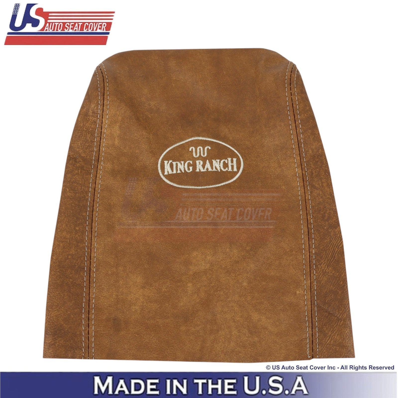 2004-2008 Ford F-150 King Ranch Genuine Leather Center Console Lid Cover