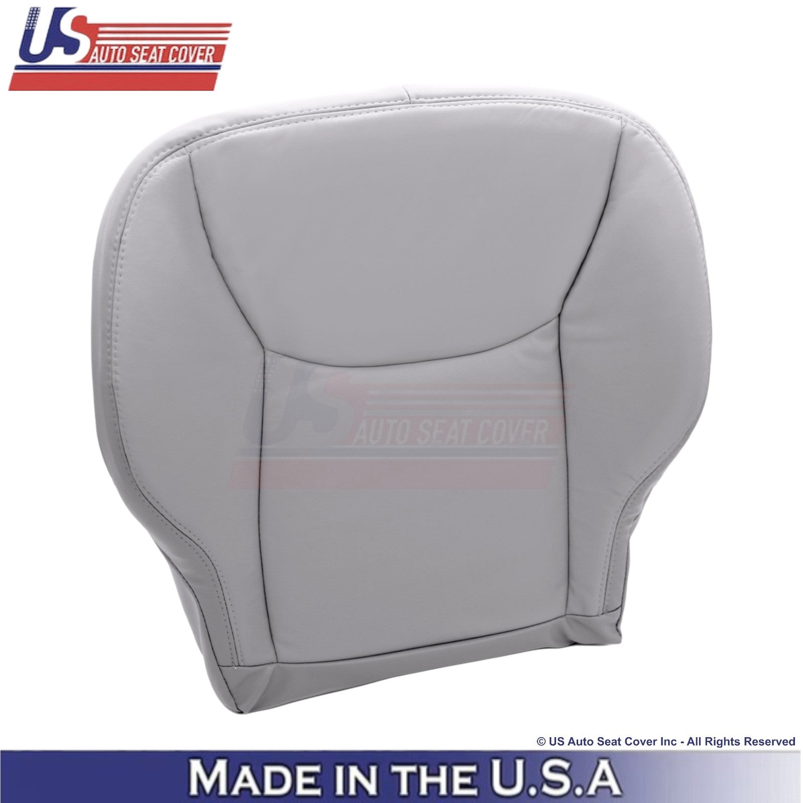 1999-2006 Fits Mercedes-Benz S-Class Leatherette Bottom Passenger Cover Ash Gray
