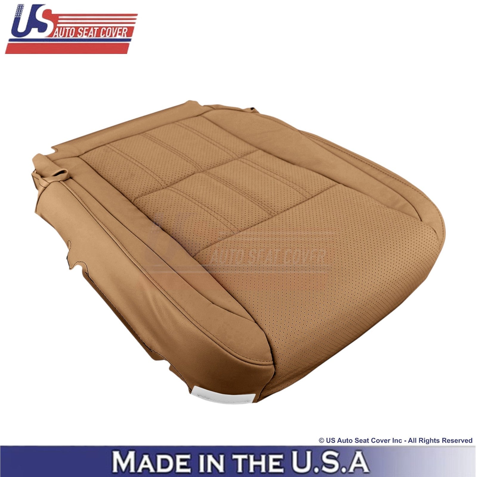 2016-2018 Fits Lexus ES 350 Leather Passenger Bottom Replacement Cover Flaxen