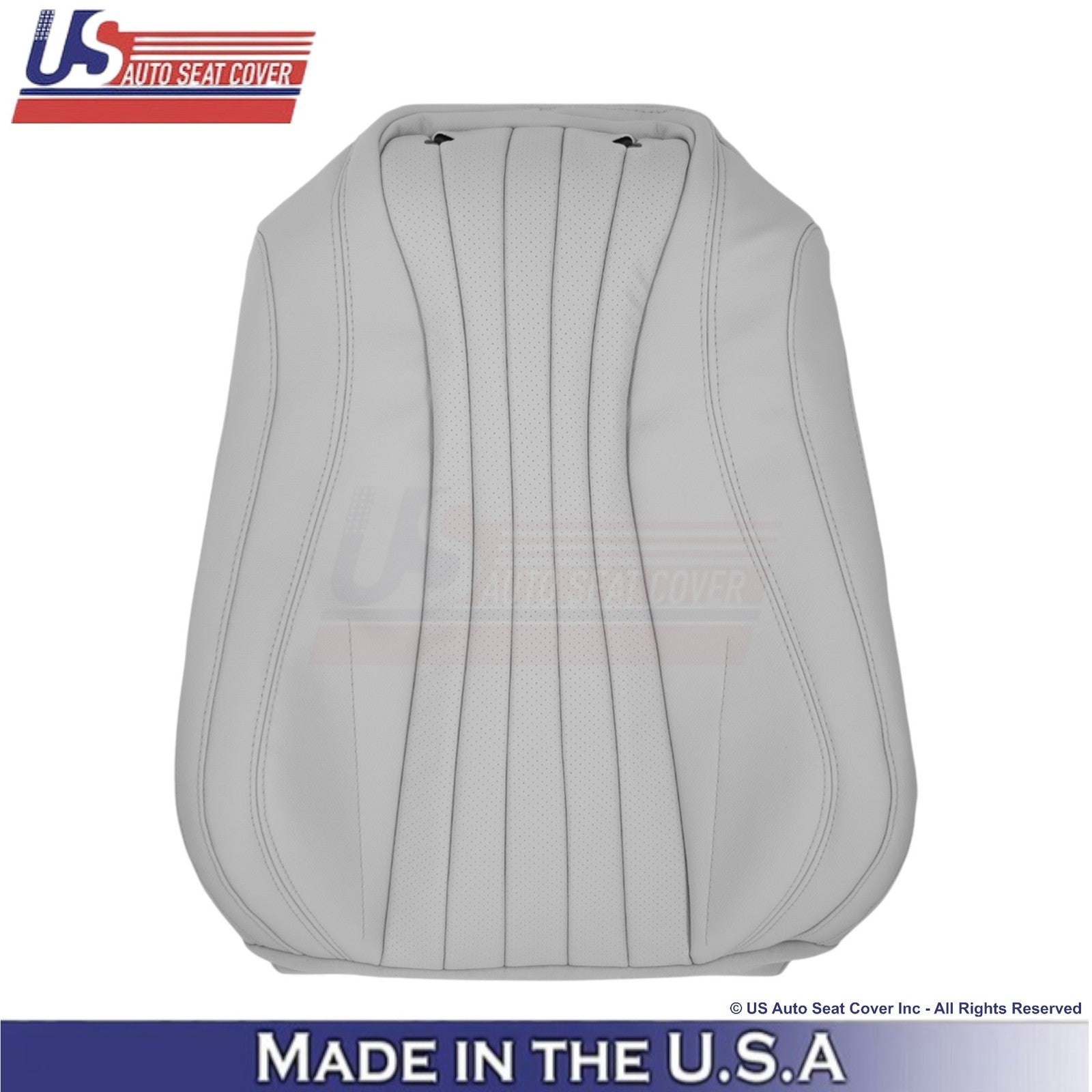 2021-2023 Fits Mercedes Benz E-Class Leatherette Front Driver Seat Covers Gray