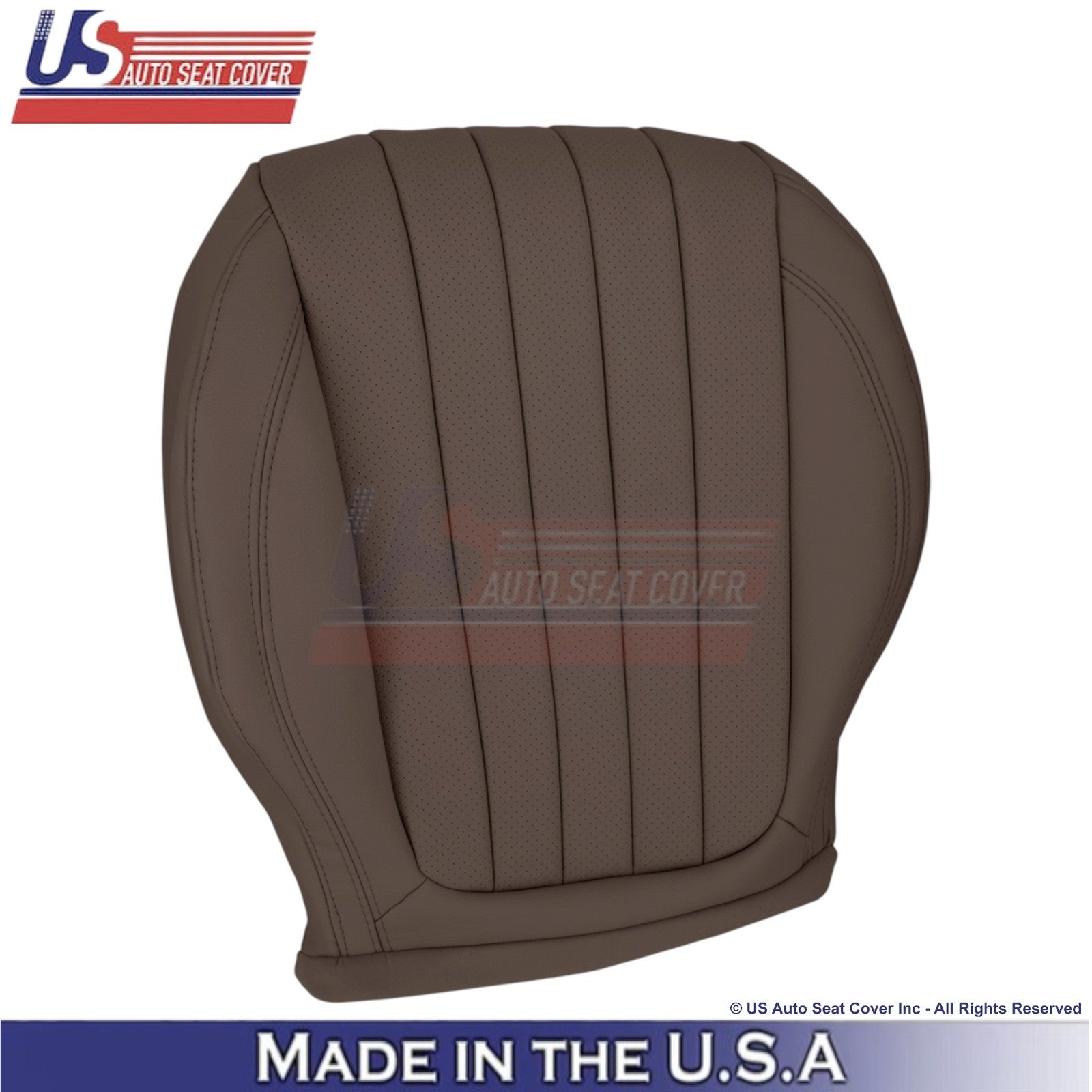 2017-2023 Fits Mercedes Benz E-Class Leather Passenger Bottom Cover Nut Brown