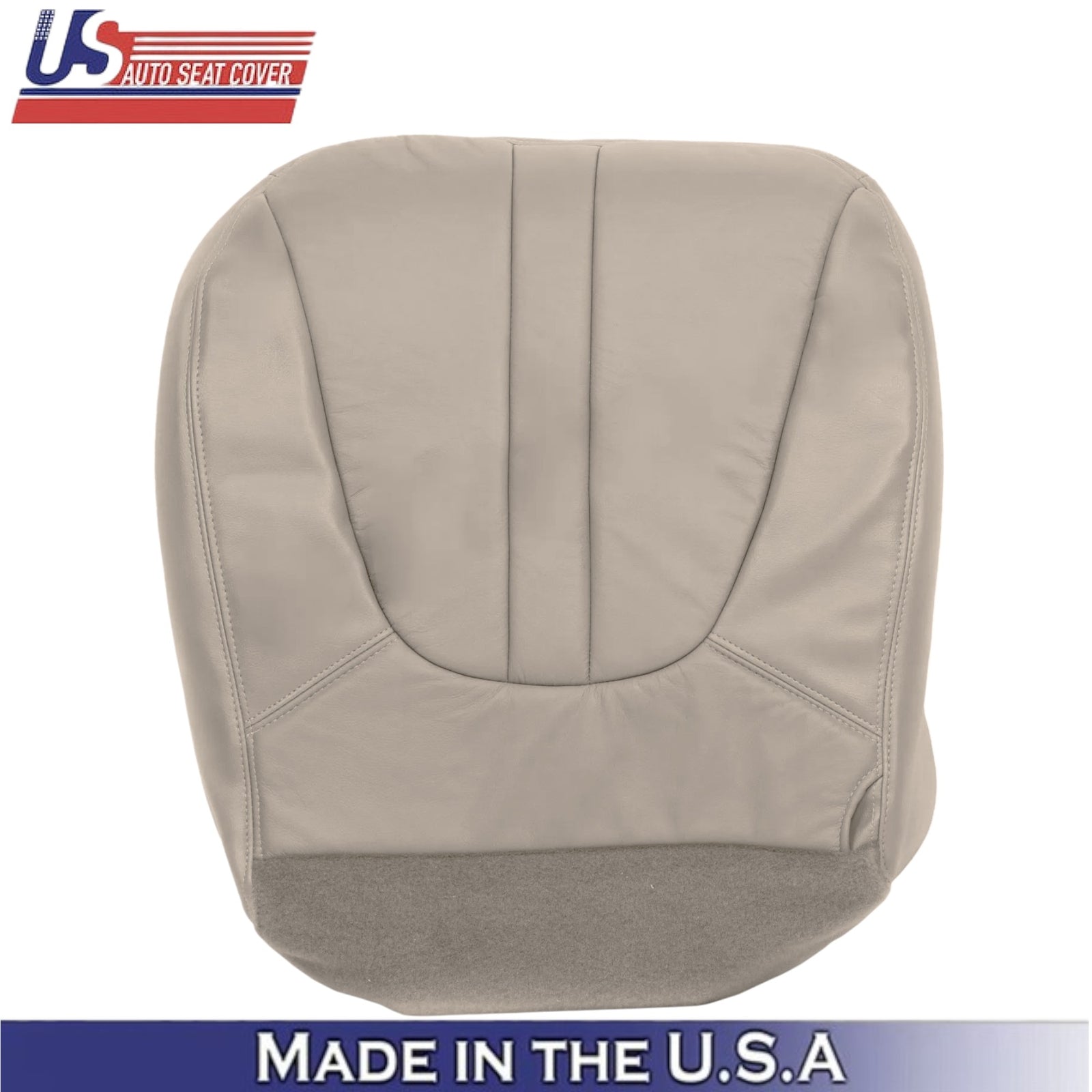 97-99 For Ford Expedition Eddie Bauer Vinyl Front Bottom Seat Covers Prairie Tan