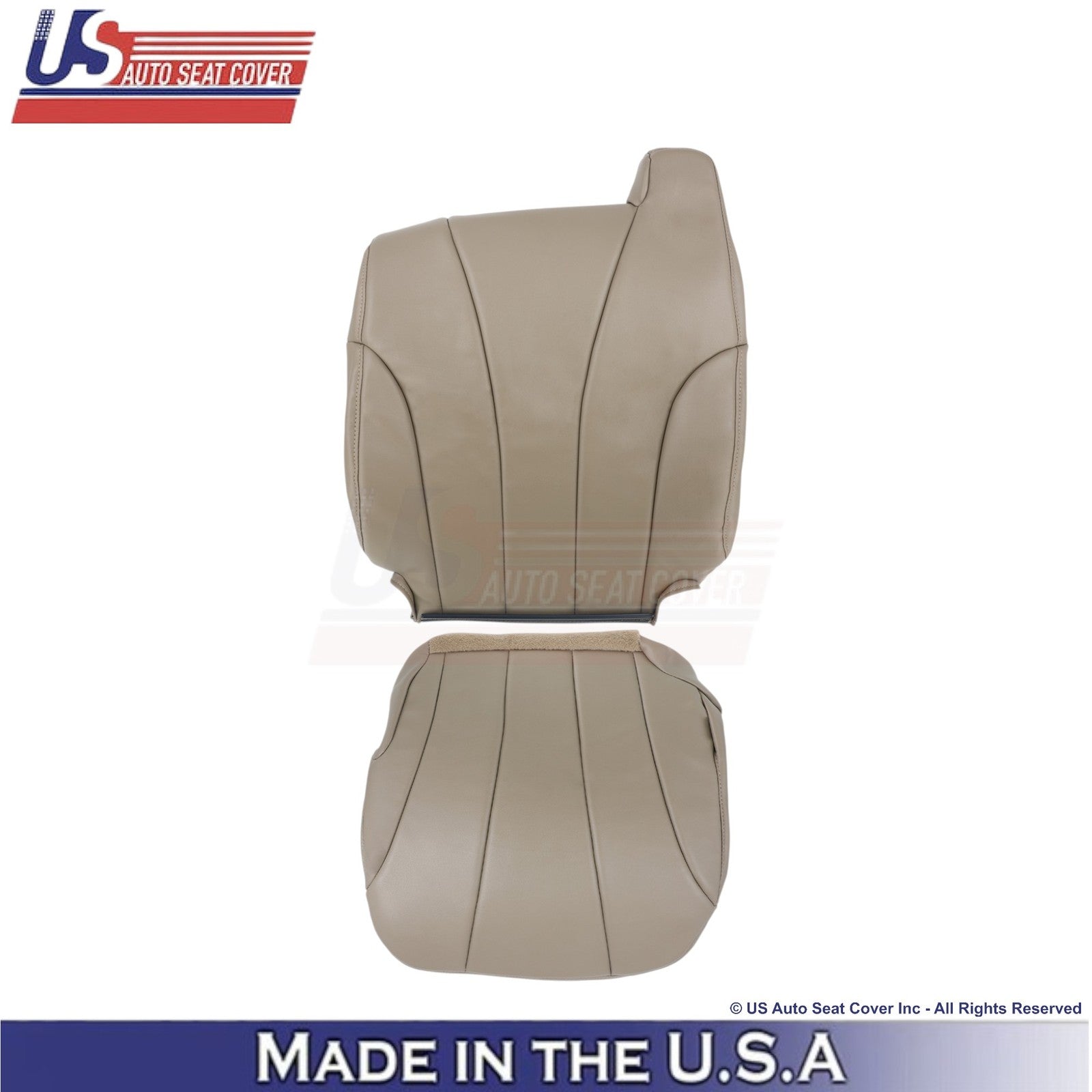 2001-2002 For Chevy Silverado W/T Leatherette Driver Side Covers Medium Neutral