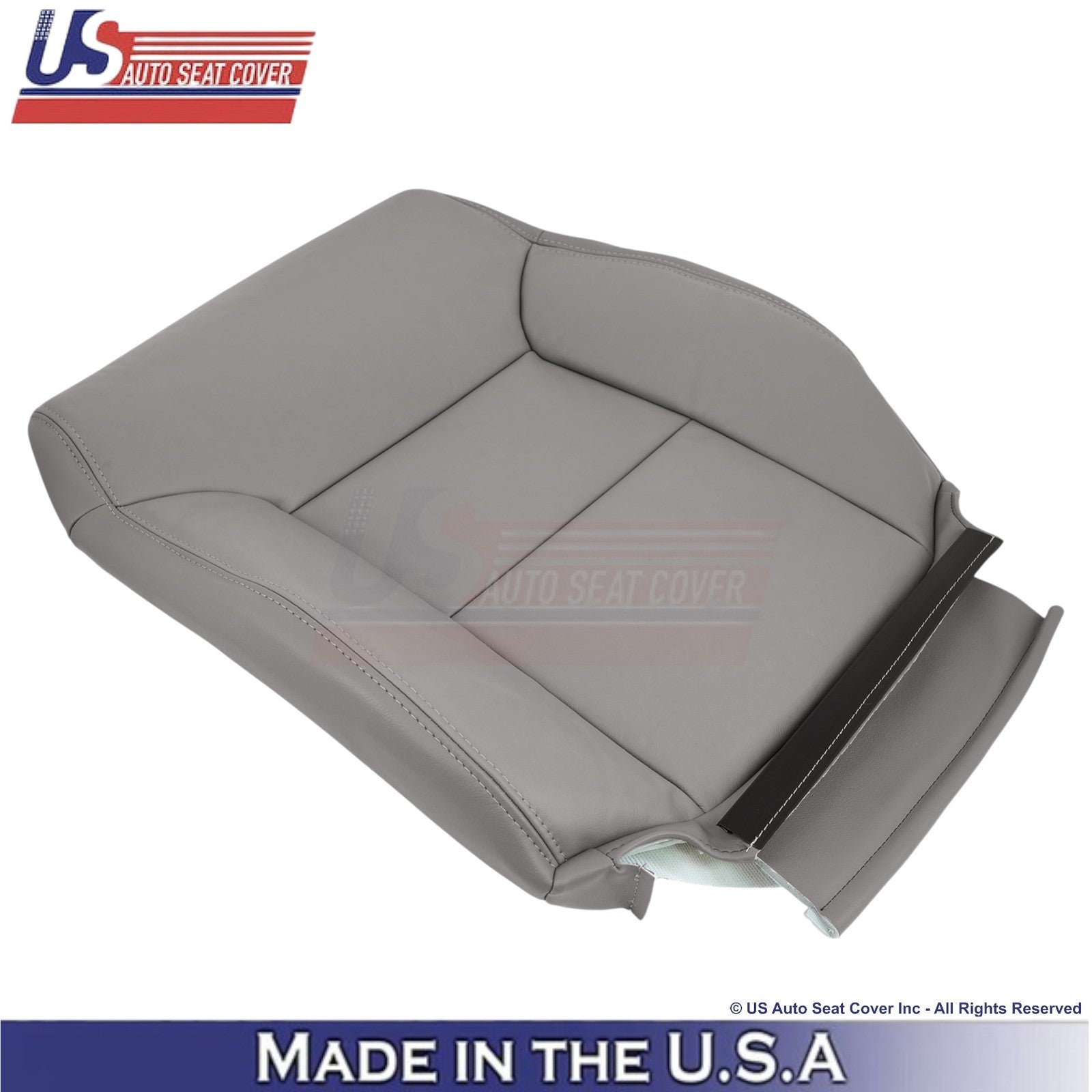 1998-2003 Fits Toyota Sienna Genuine Leather Driver Top Replacement Cover Gray