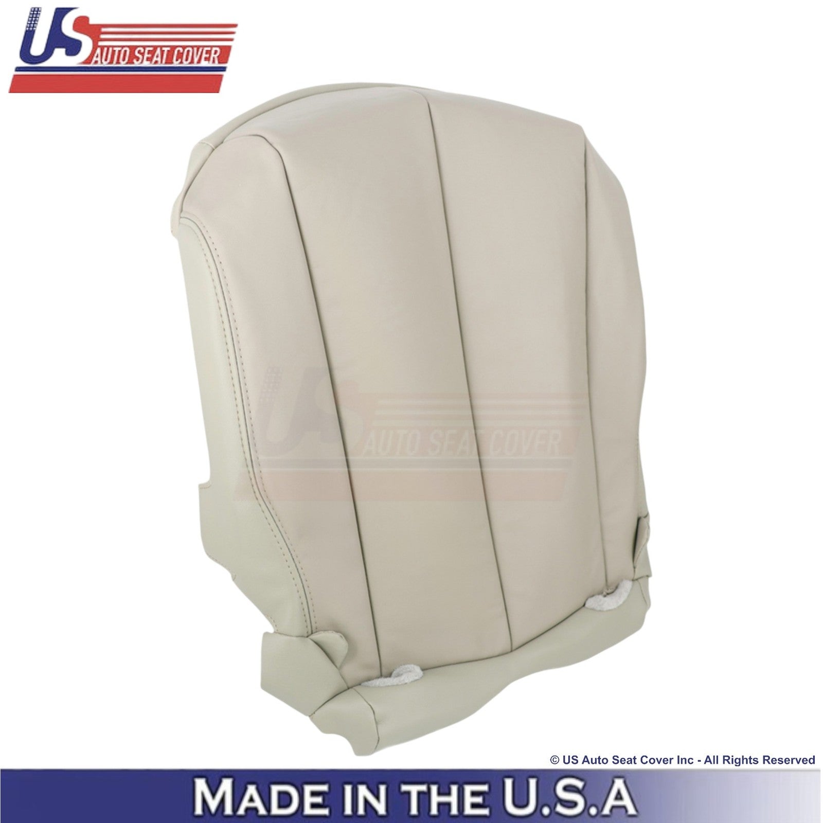 2011-2014 For Toyota Sienna Genuine Leather 2nd Row Bottom Seat Covers Bisque