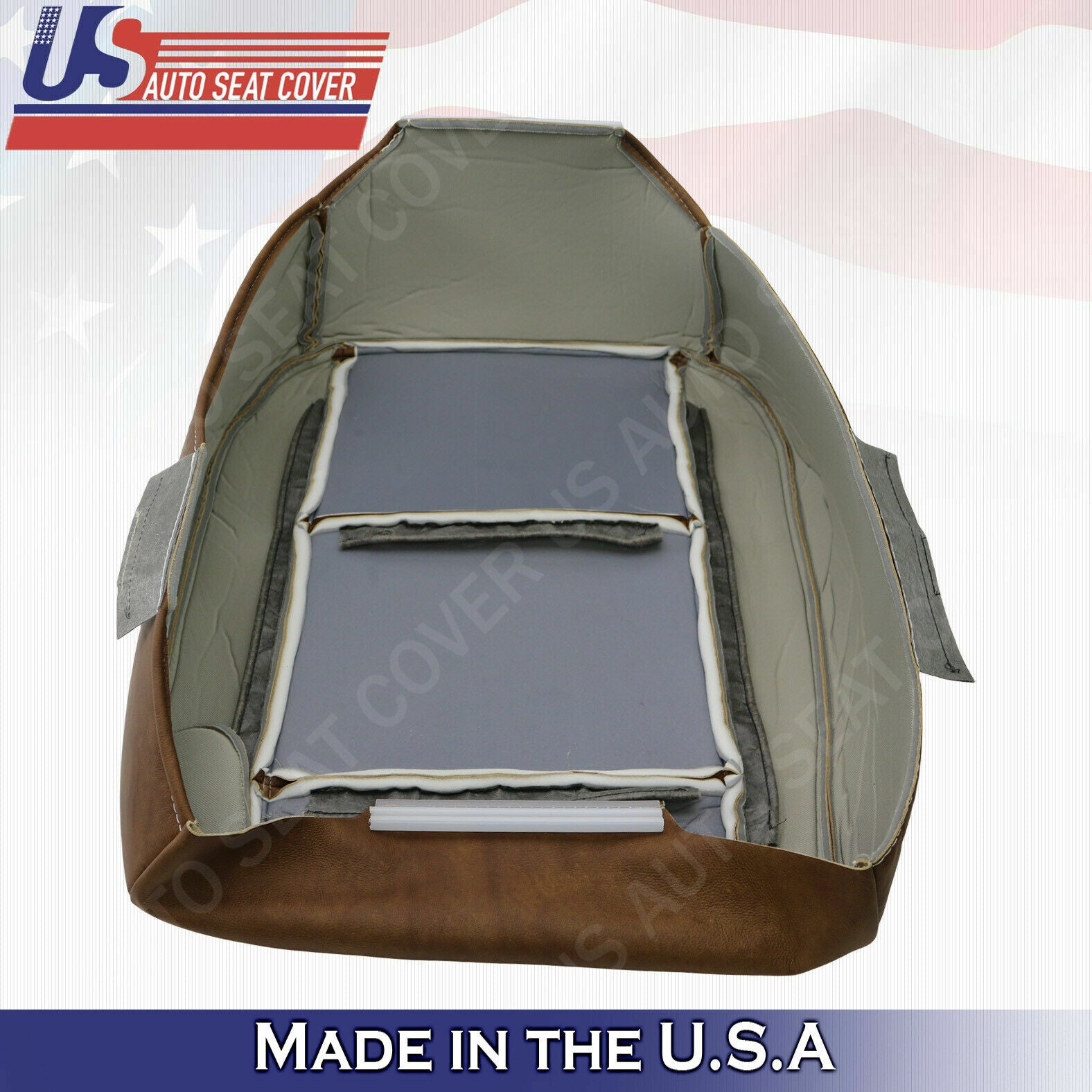 Driver Bottom Leather Seat Cover 2005 2006 2007 Ford F250 F350 F-250 King Ranch