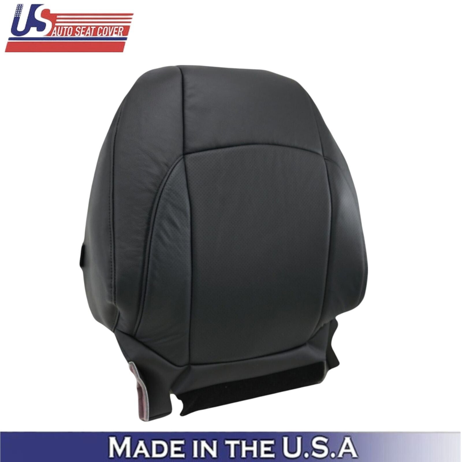 2007-2012 For Lexus ES350 Genuine Leather Front Top Replacement Covers Black