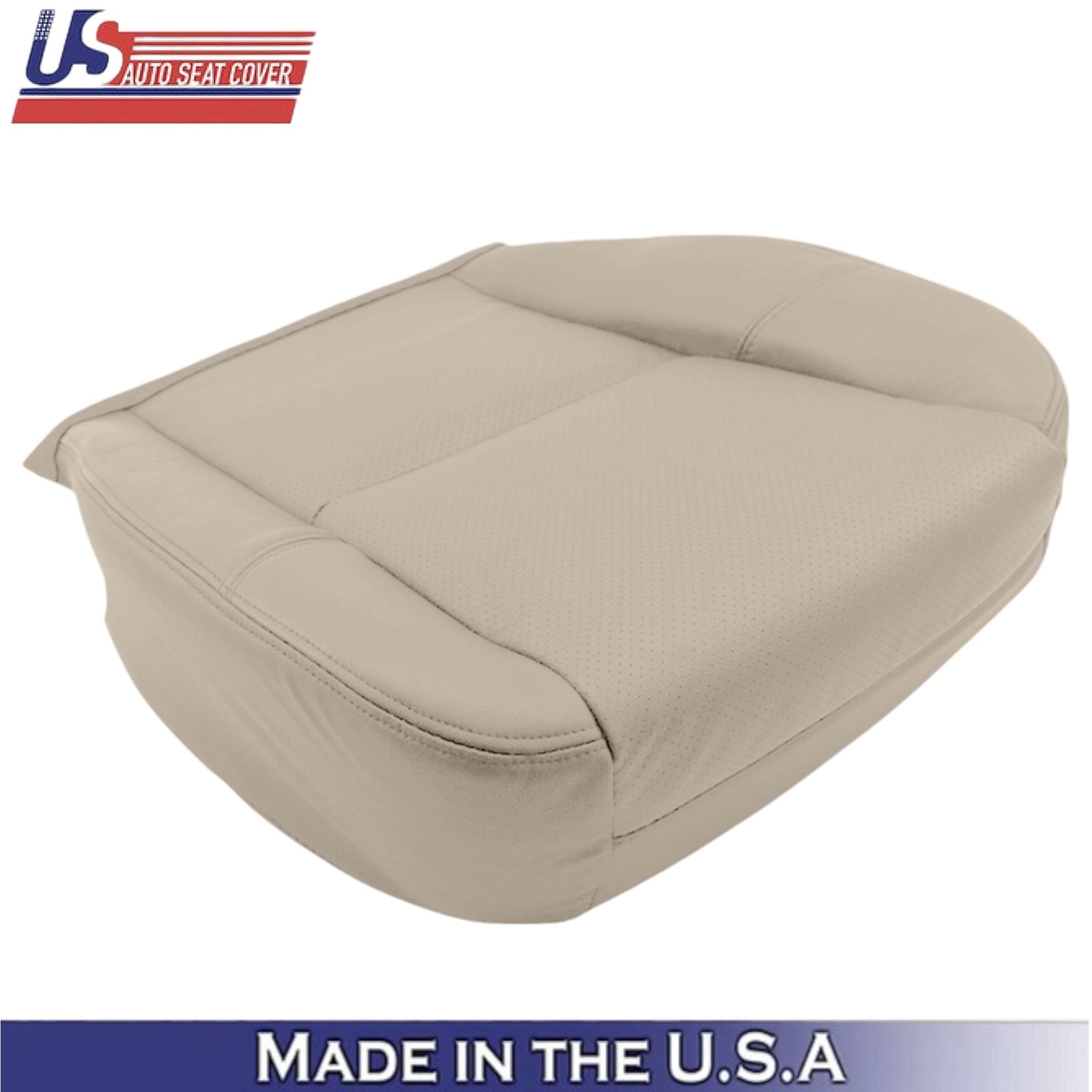 2007-2014 For Cadillac Escalade Leatherette Front Replacement Covers Lt Cashmere