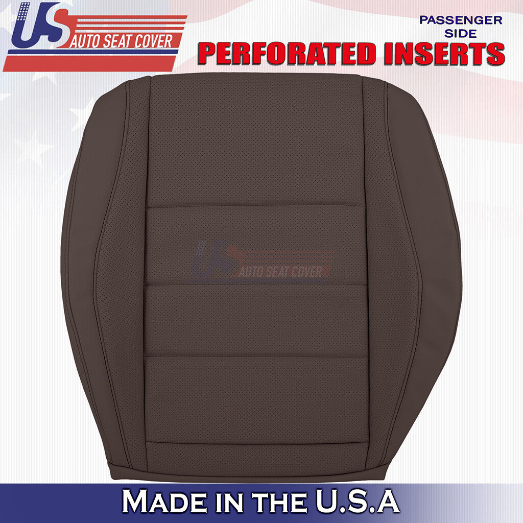 2020-2023 For Mercedes Benz GLE350 Leatherette Passenger Bottom Seat Cover Brown